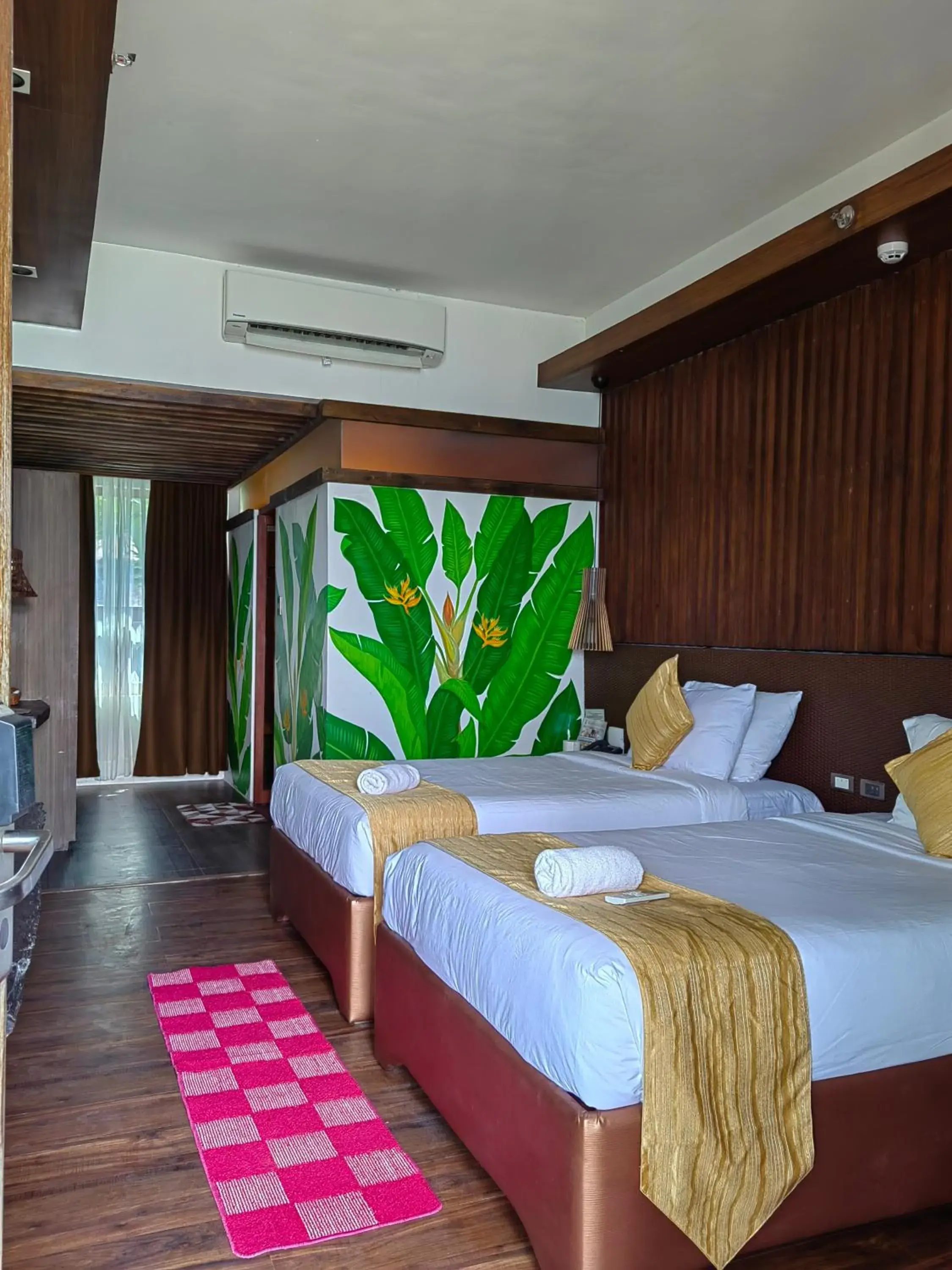 Bed in Orange Pearl Beach Resort Bed in Orange Pearl Beach Resort