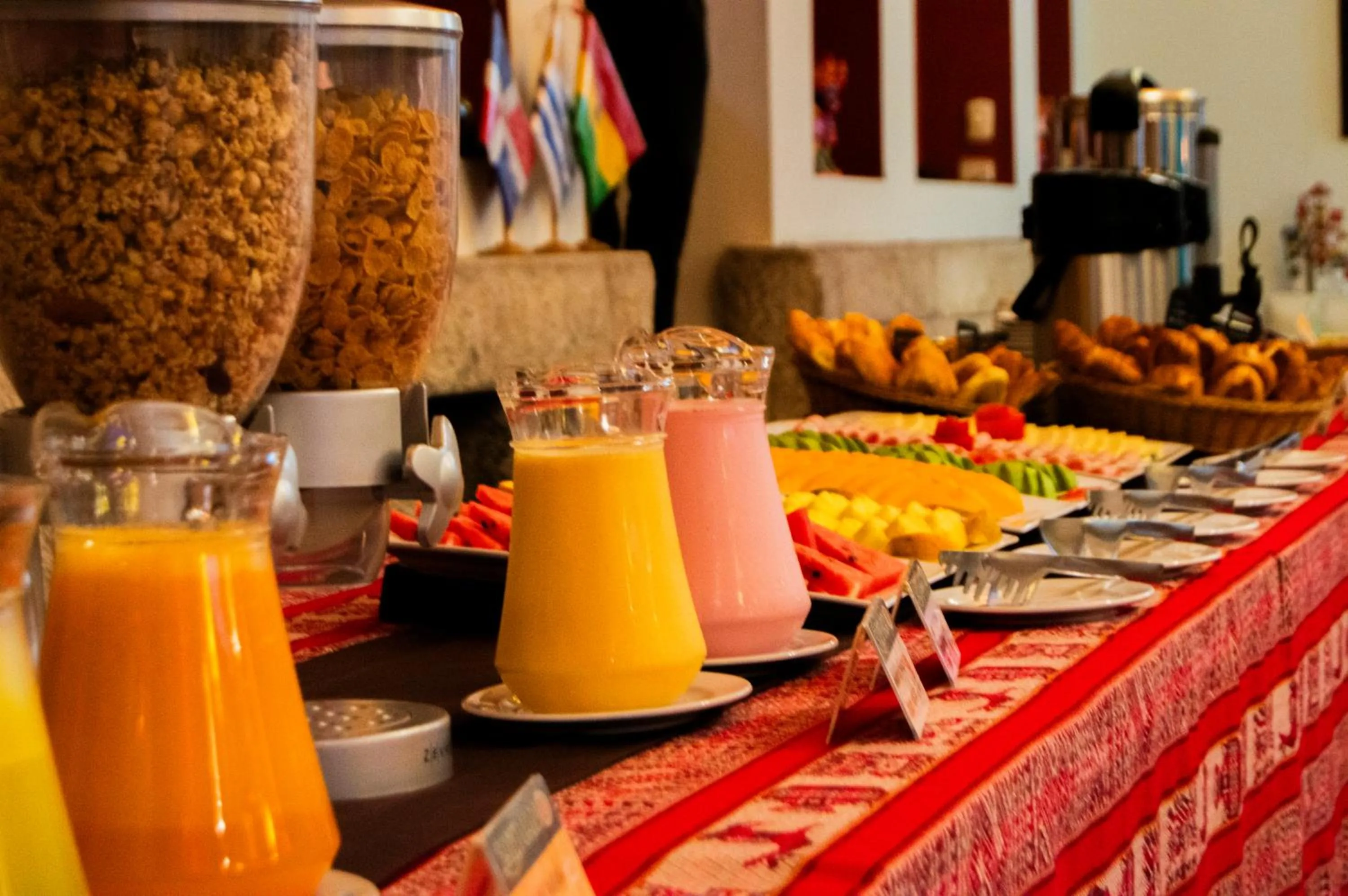 Breakfast in Santuario Machupicchu