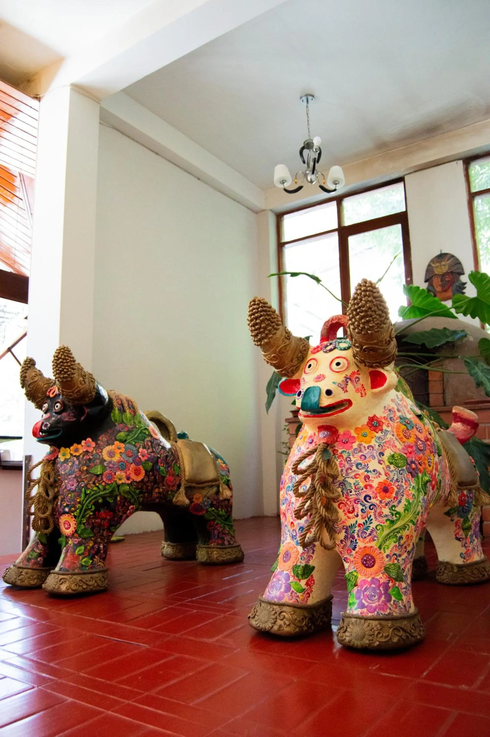 Decorative detail in Santuario Machupicchu