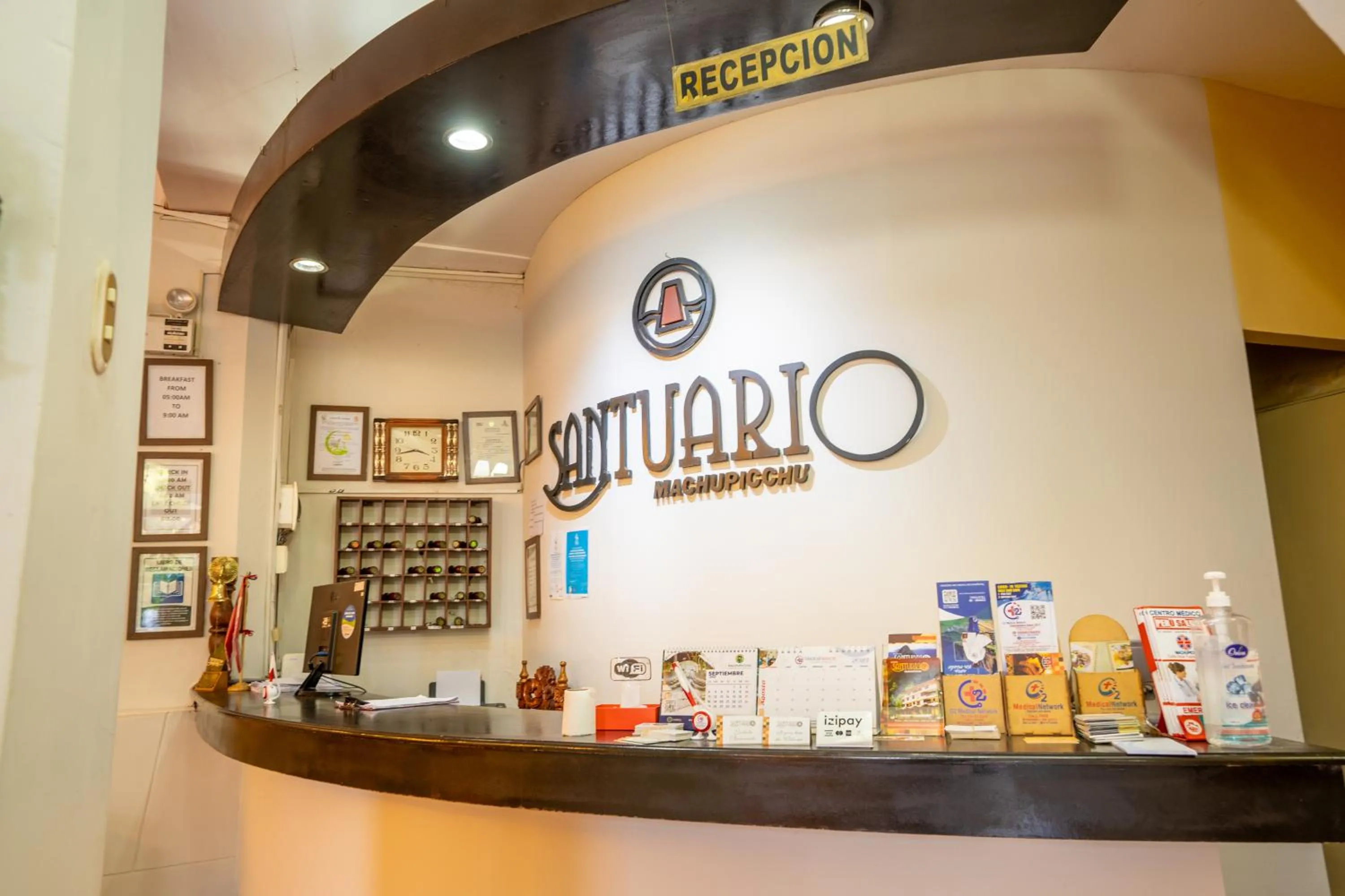 Lobby or reception in Santuario Machupicchu