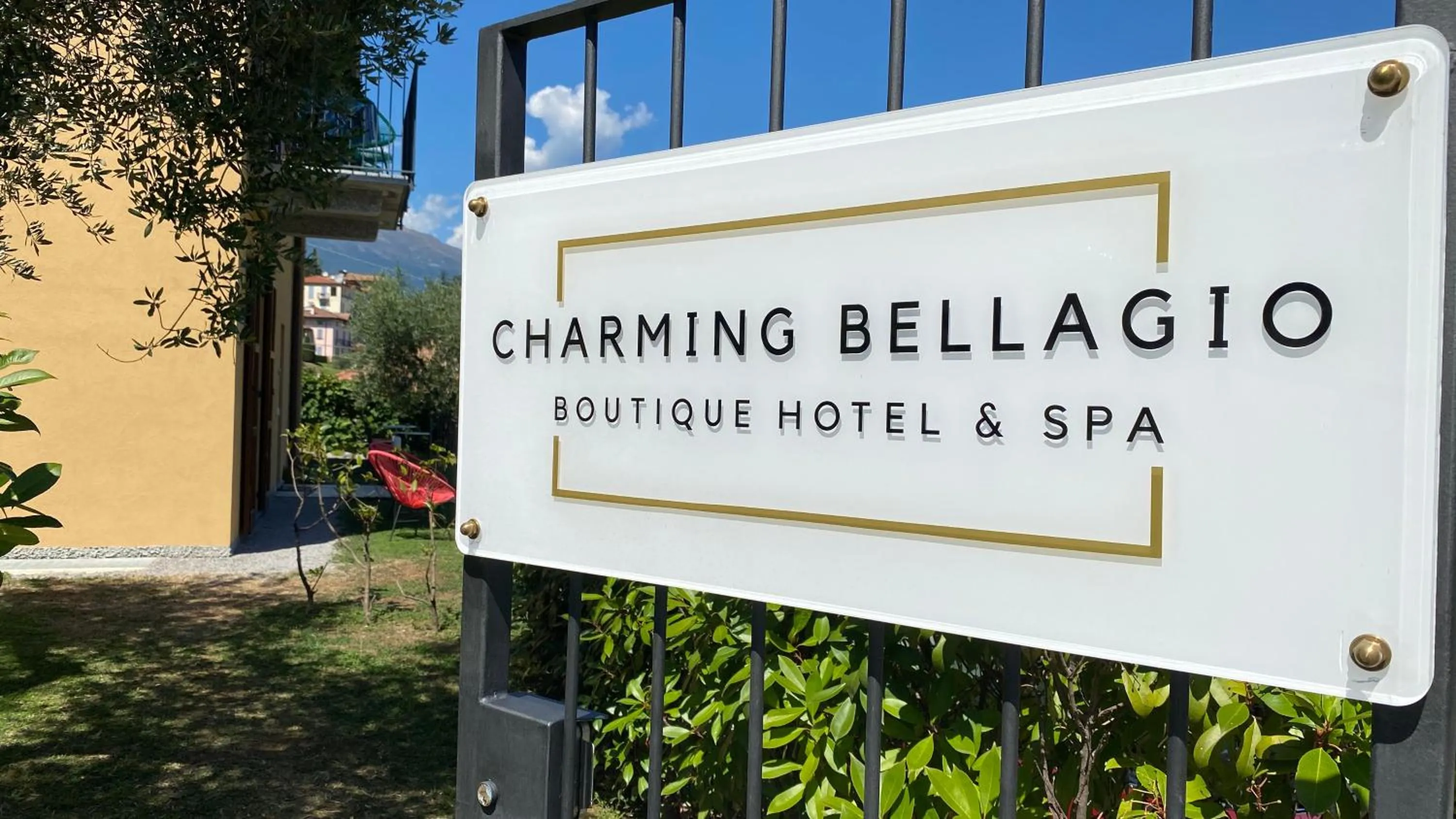 Property building in Charming Bellagio Boutique Hotel