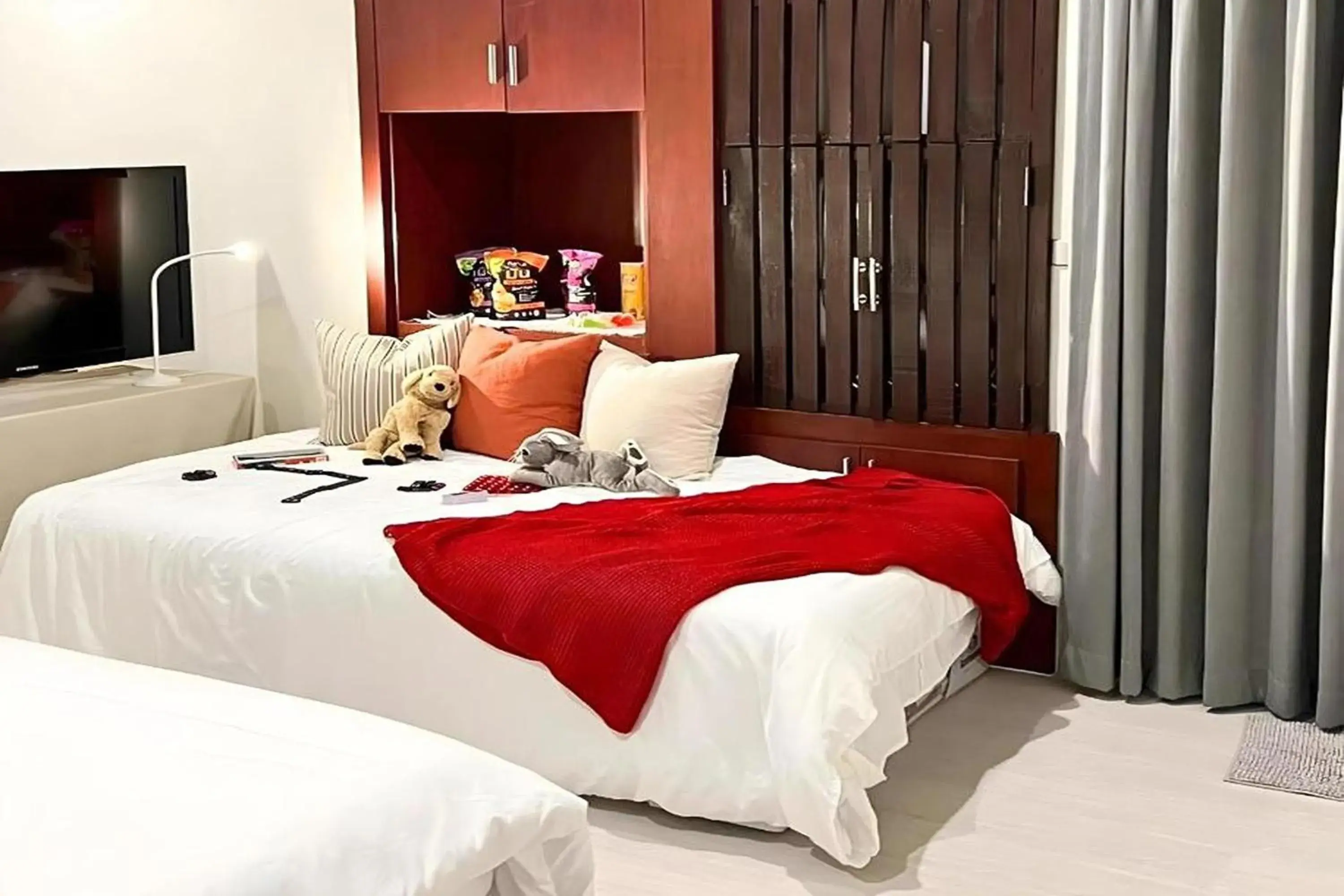 Bed in BM Pool Villa Pattaya Bed in BM Pool Villa Pattaya