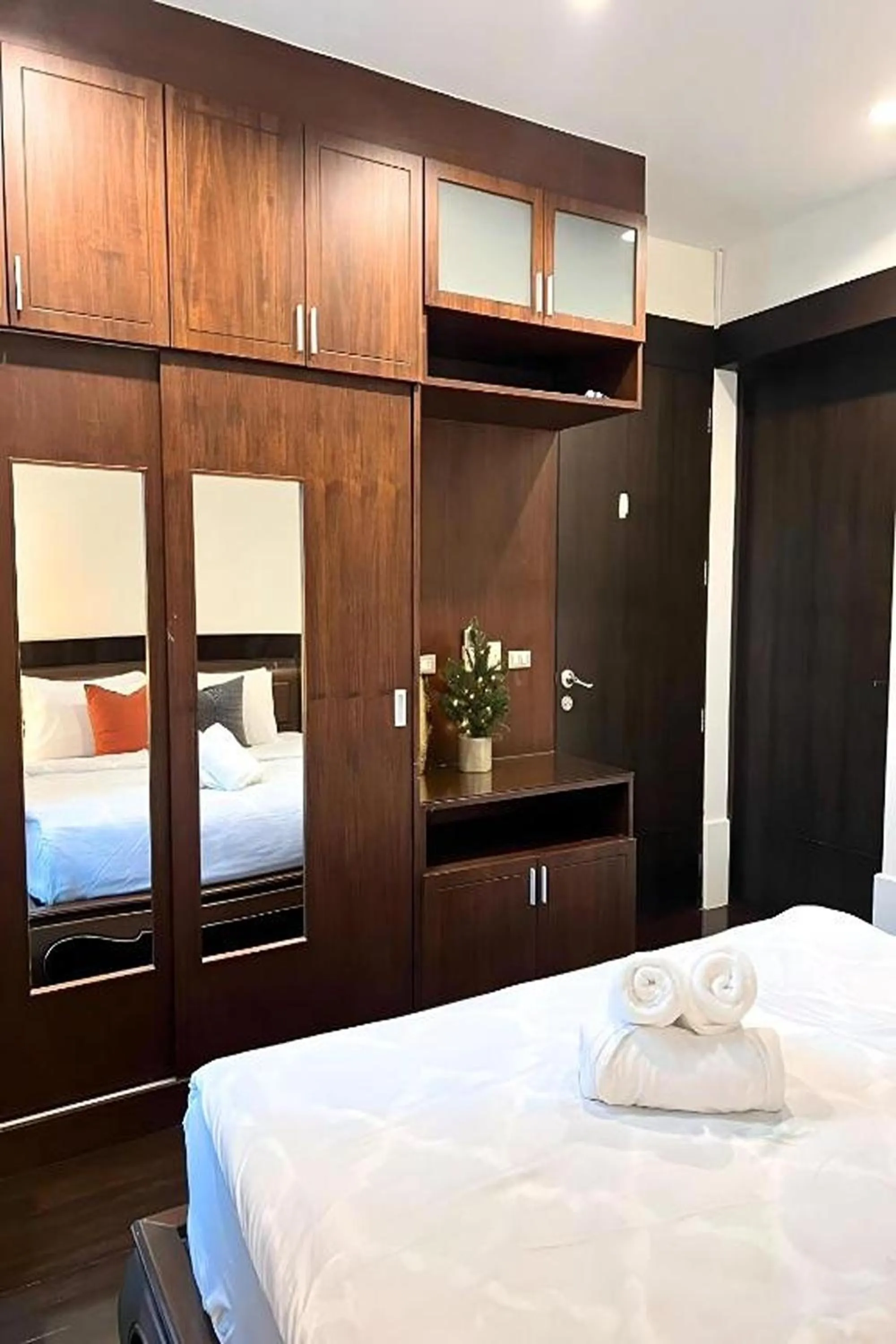 Bedroom, Bed in BM Pool Villa Pattaya