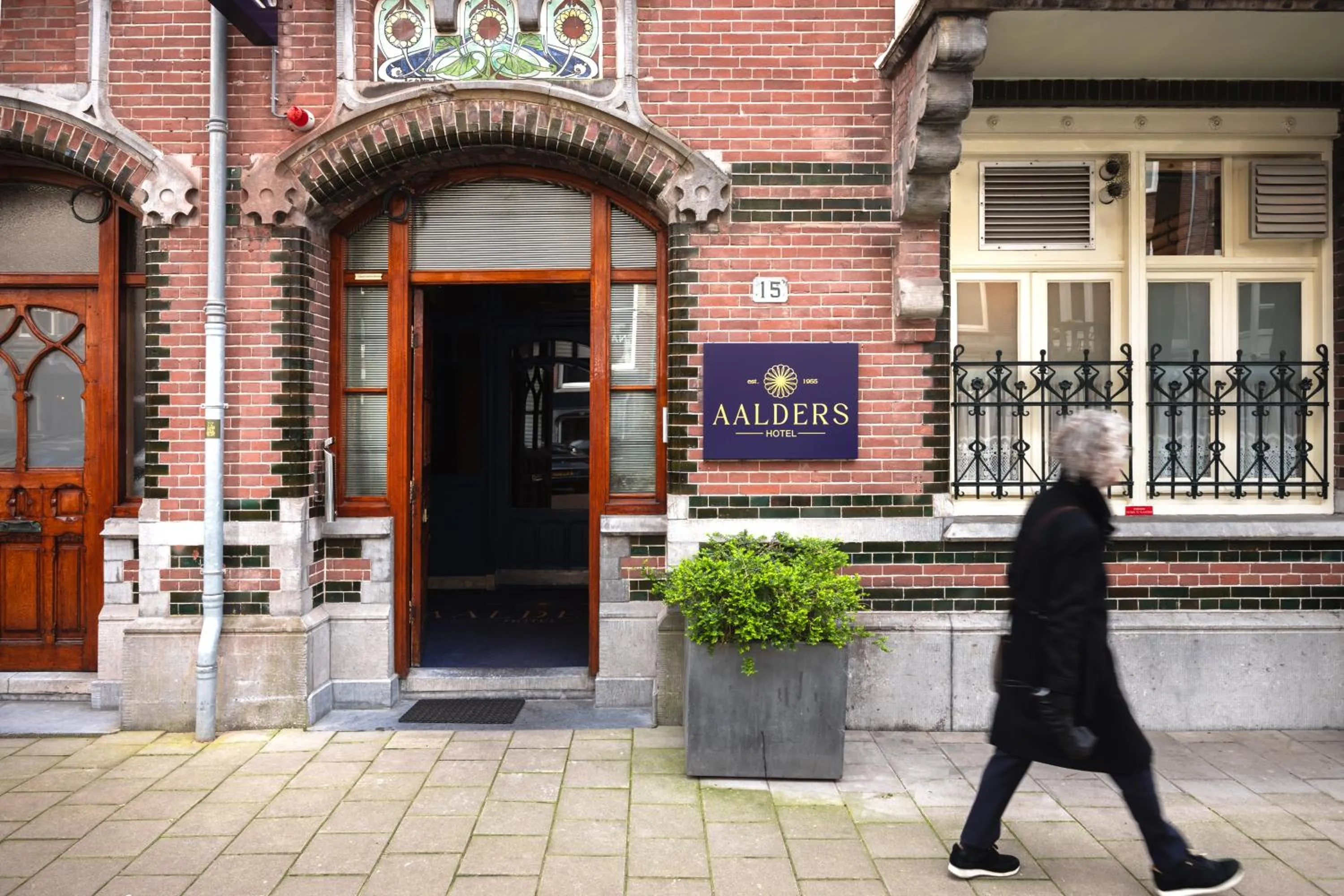 Facade/entrance in Hotel Aalders