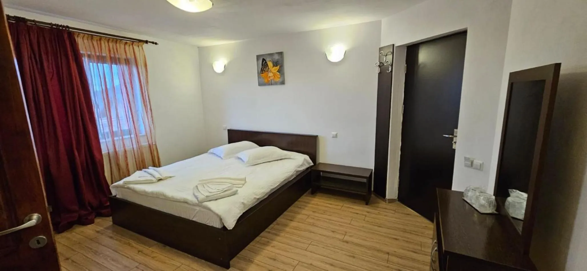 Bed in Hotel Bran Stoker