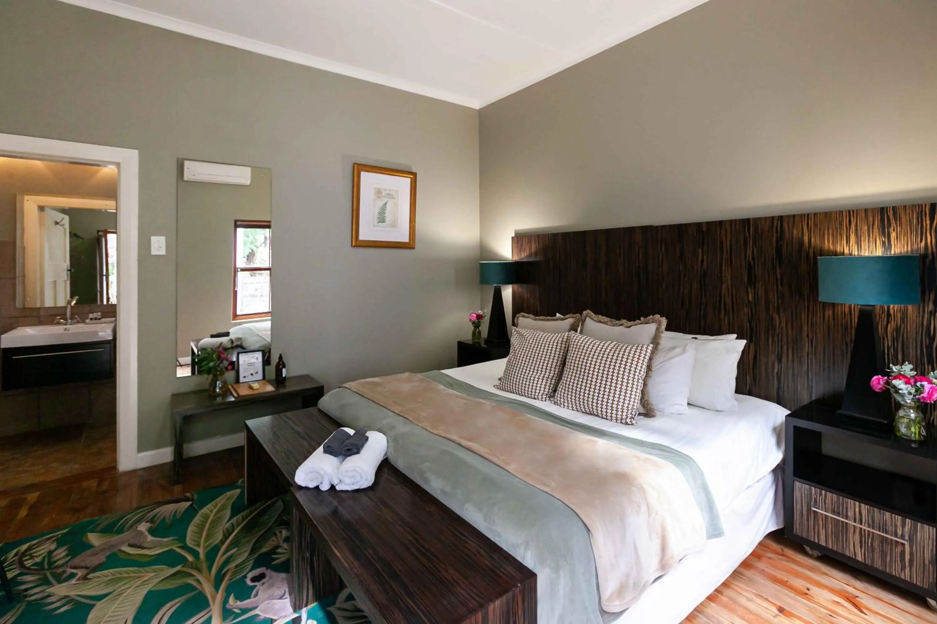 Bed in Leipzig Country House & Winery