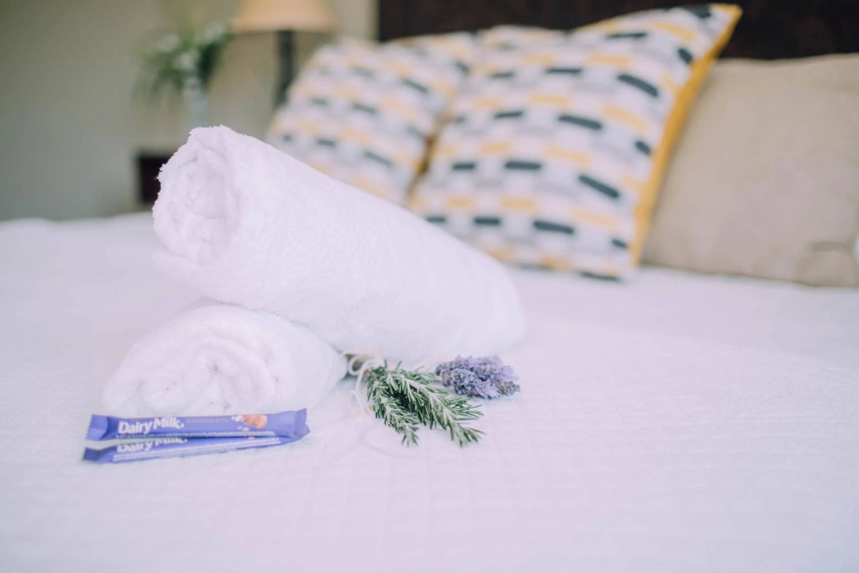 Decorative detail, Bed in Leipzig Country House & Winery