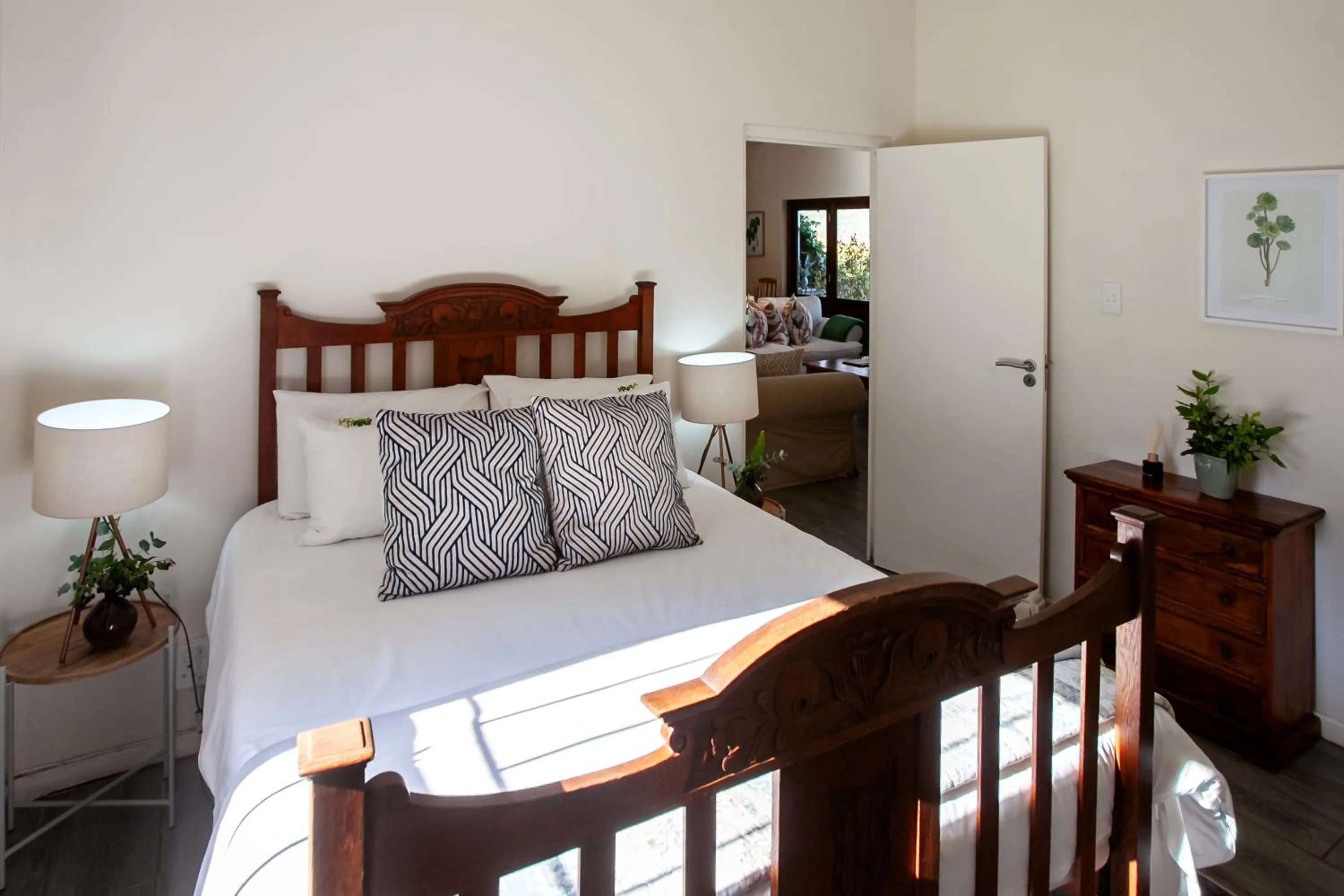 Bed in Leipzig Country House & Winery