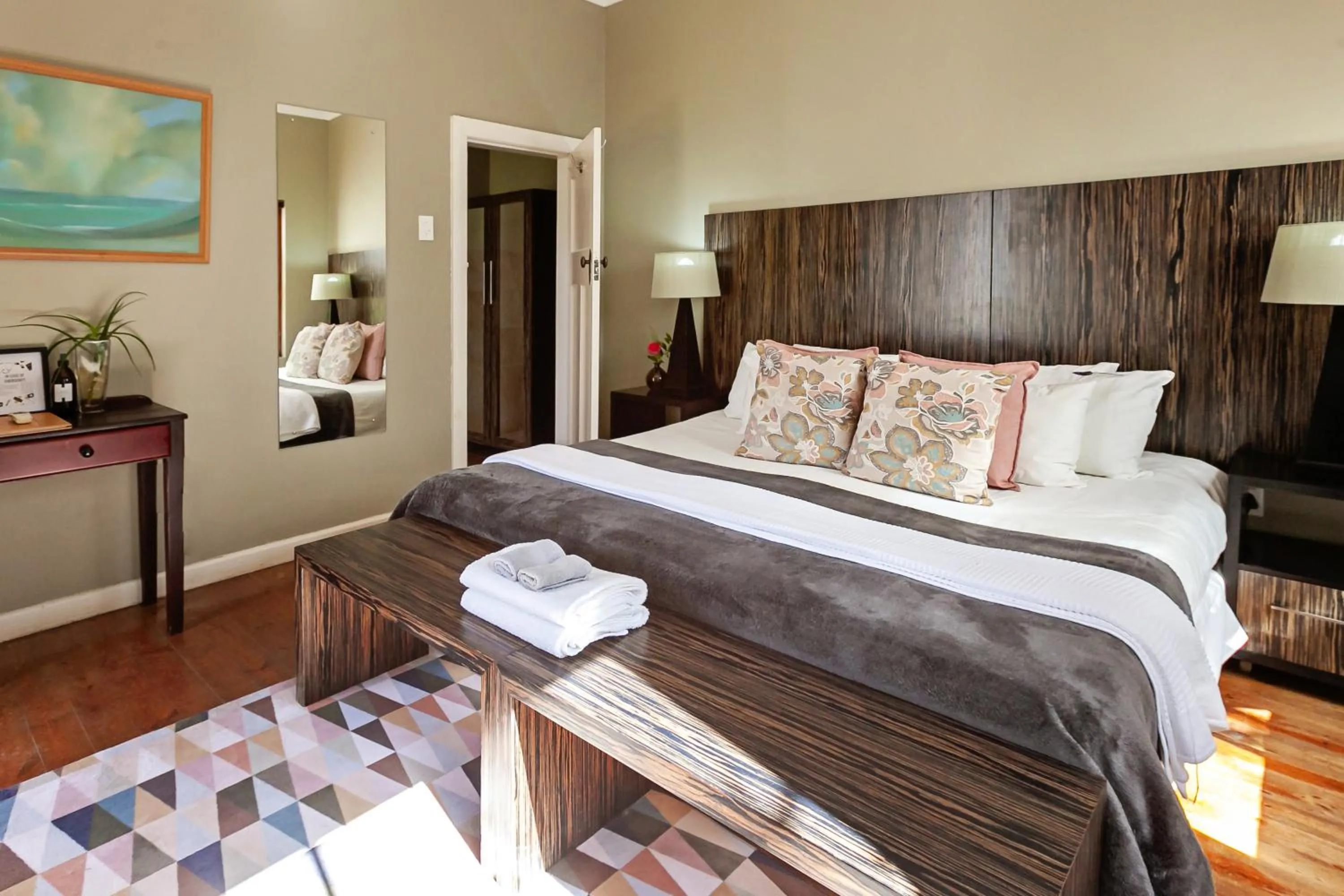 Bed in Leipzig Country House & Winery