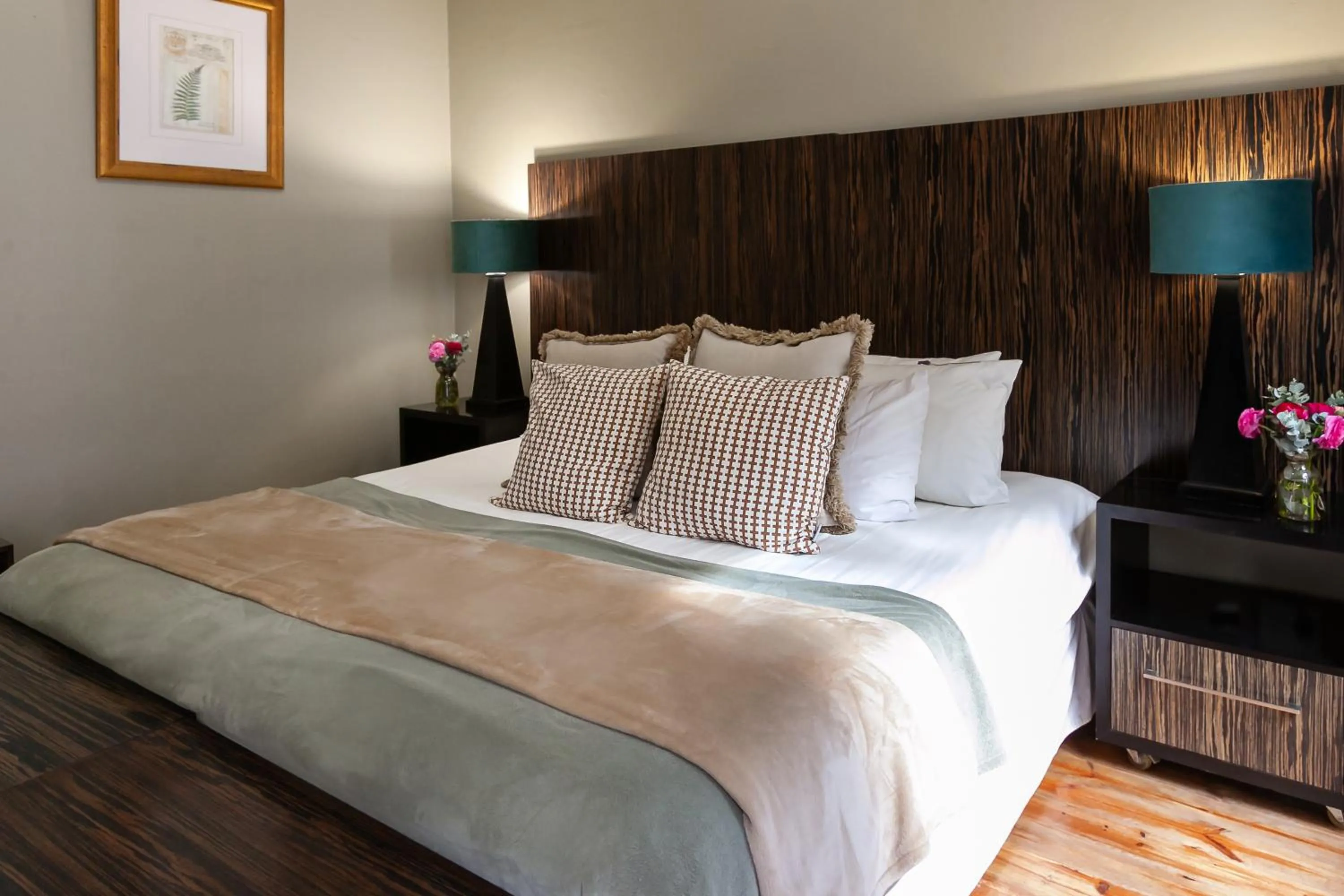 Bed in Leipzig Country House & Winery