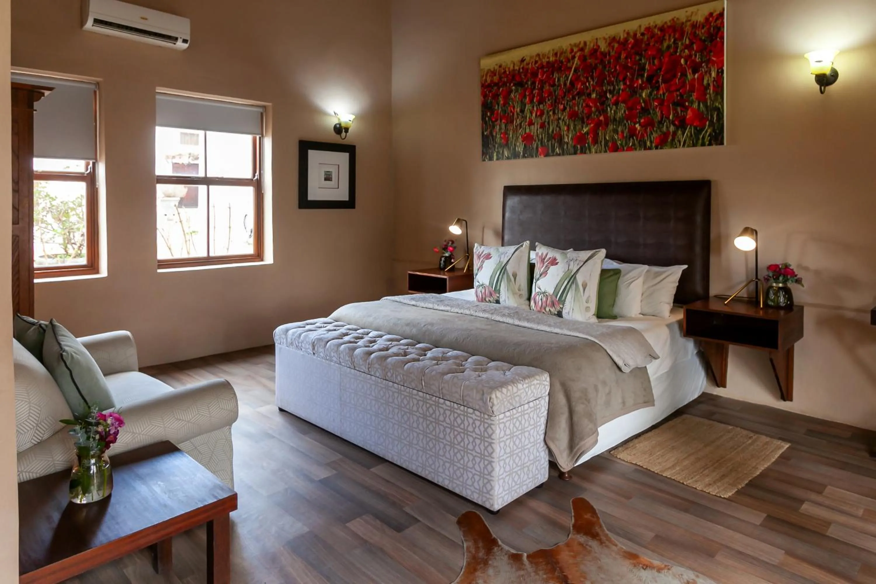 Bed in Leipzig Country House & Winery