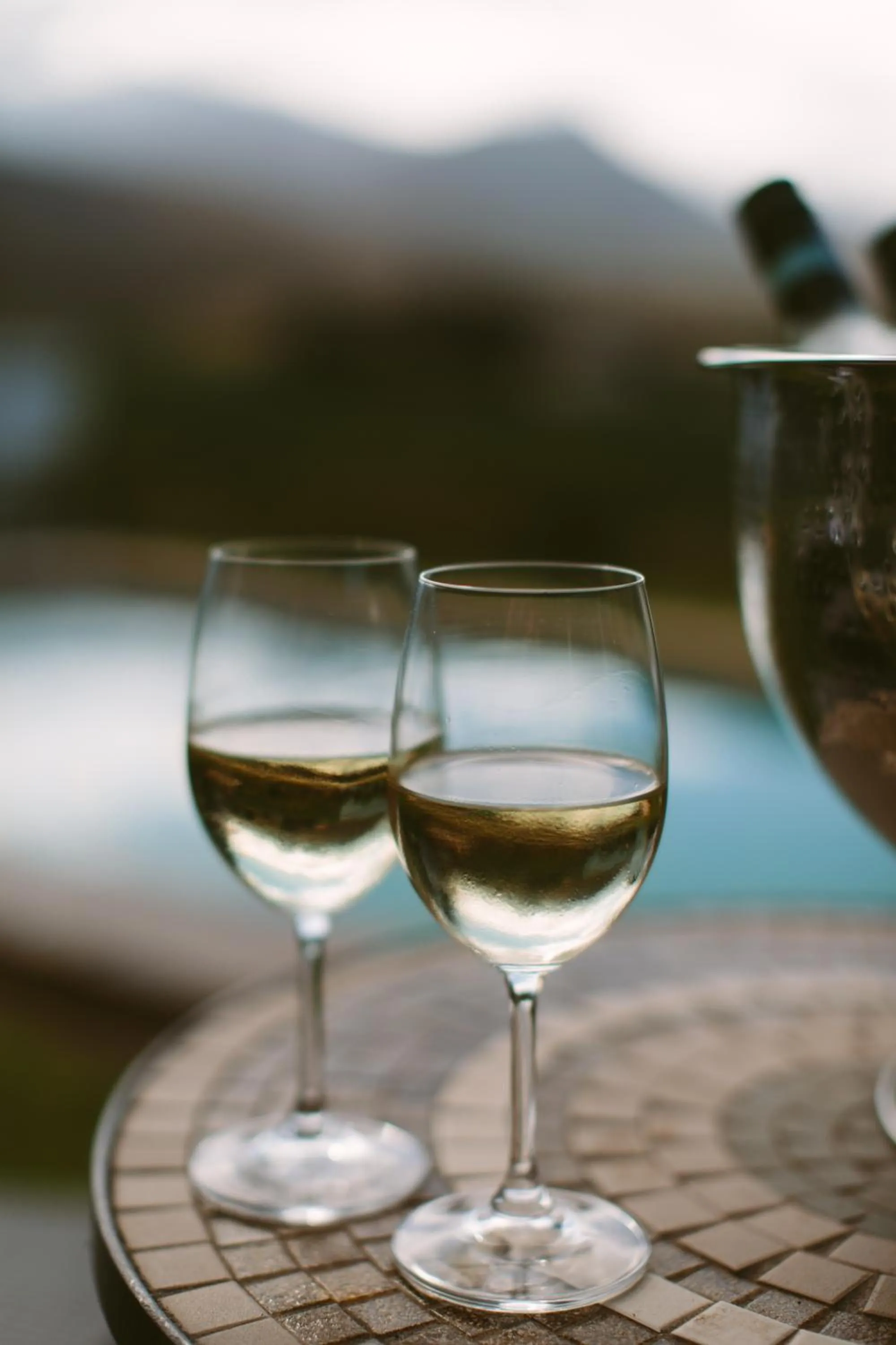 Swimming pool in Leipzig Country House & Winery