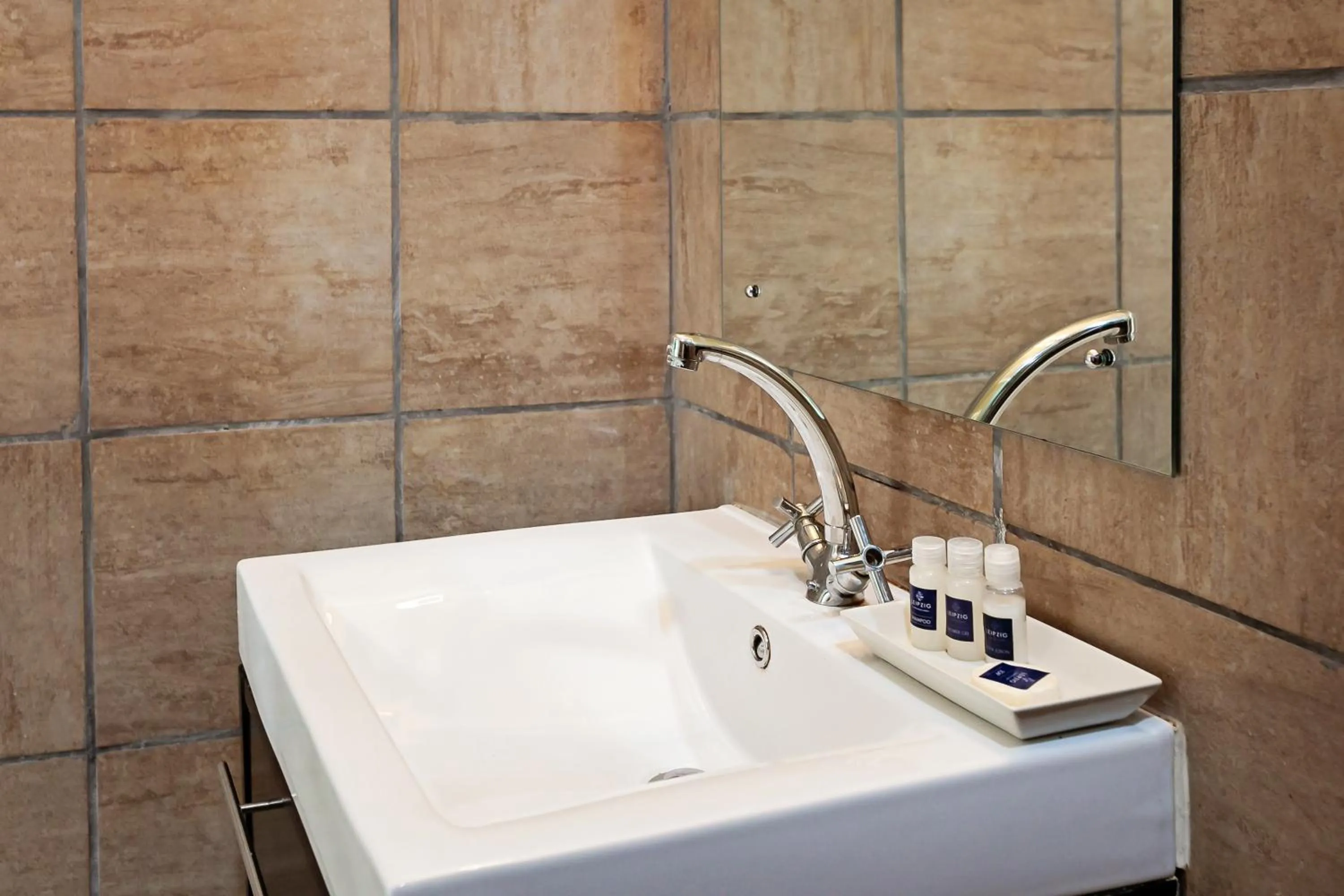 Bathroom in Leipzig Country House & Winery