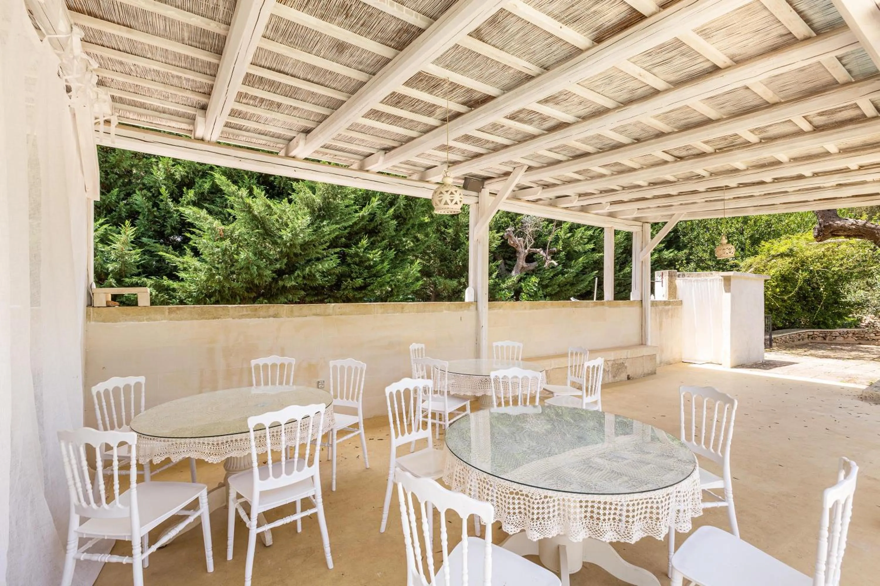 Patio in Masseria Cucuruzza Boutique Hotel