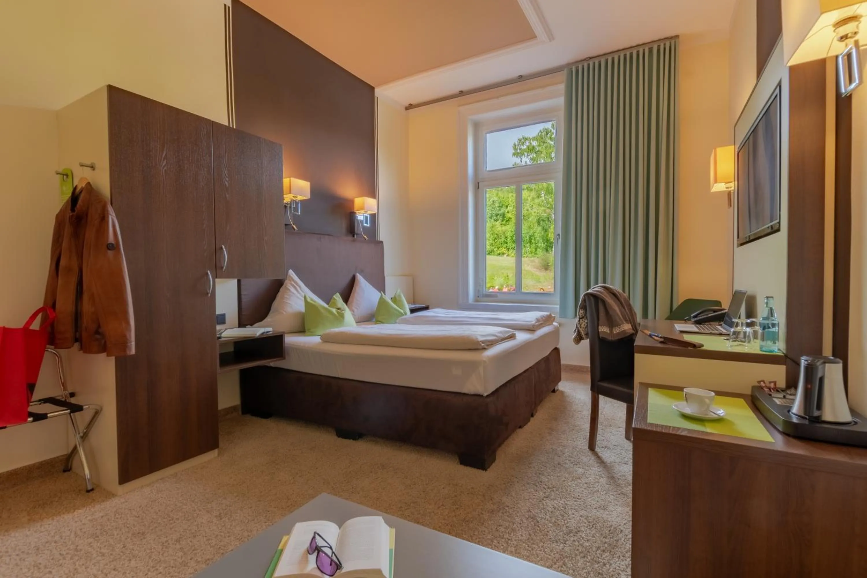 Bed in Parkhotel Bad Rehburg