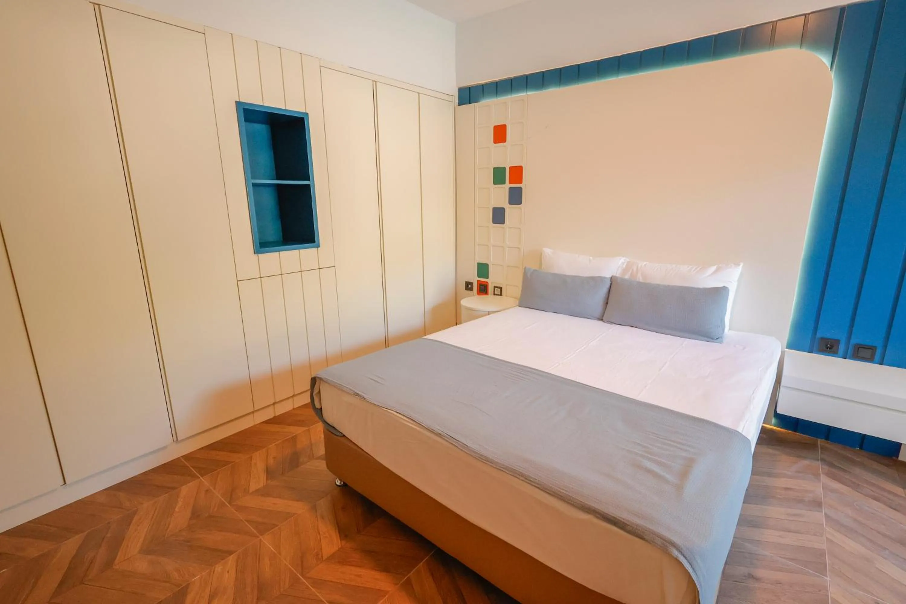 Bed in Forest In Hotel