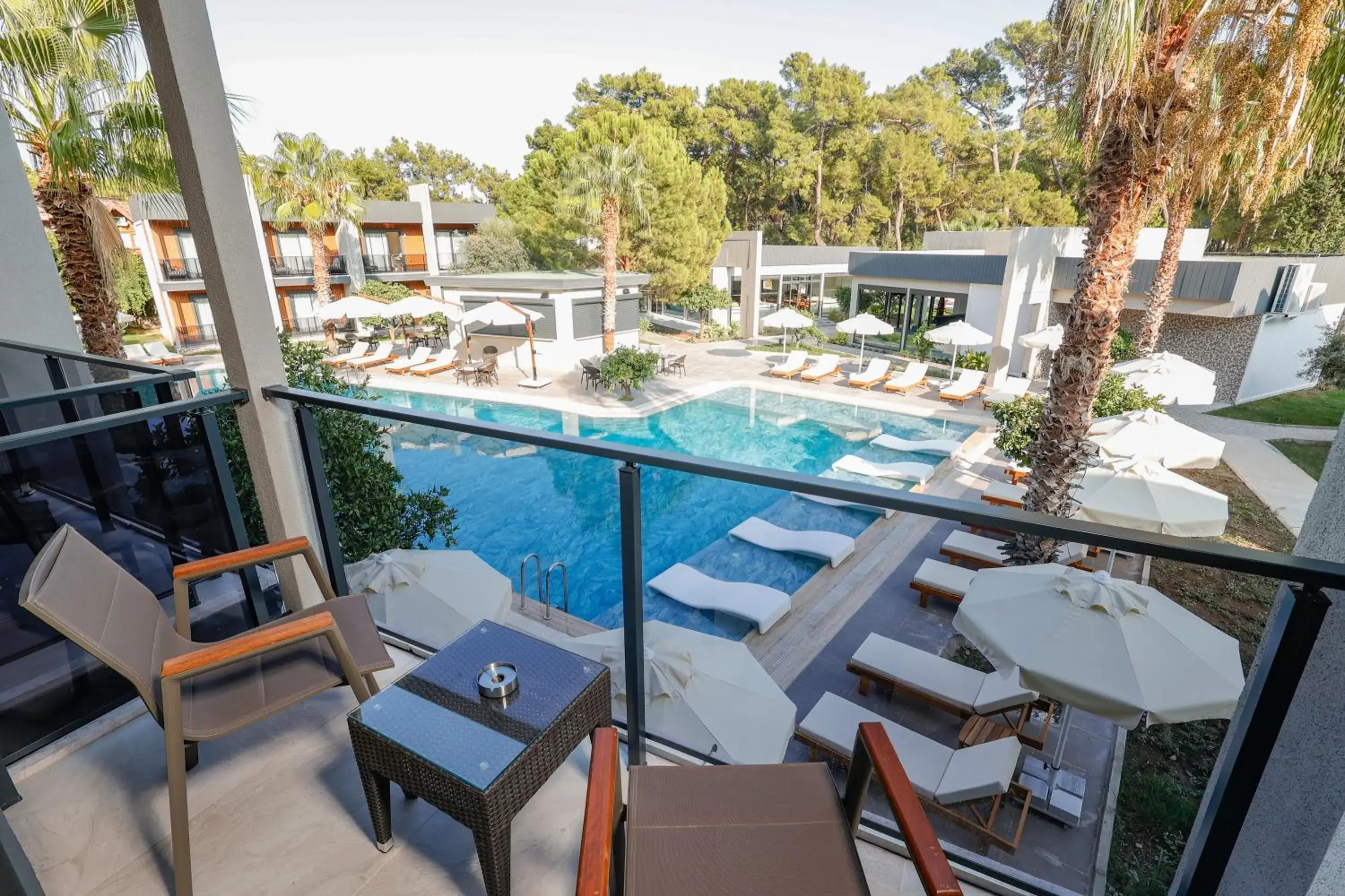 Double Room with Pool View in Forest In Hotel Double Room with Pool View in Forest In Hotel