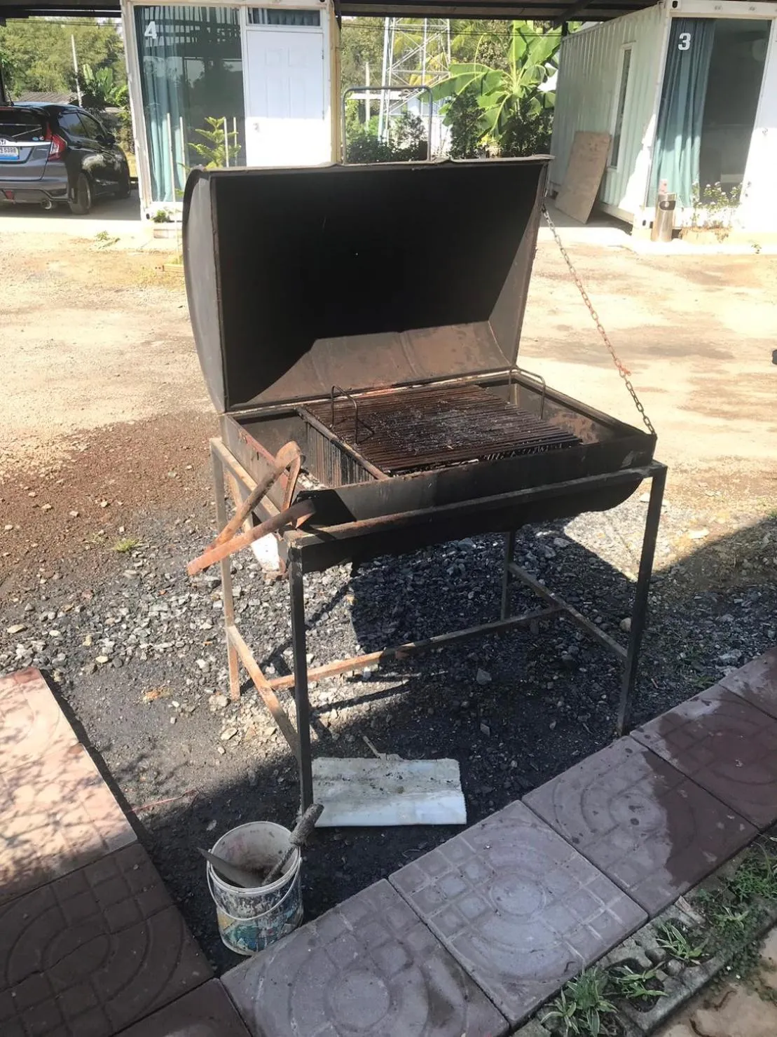 BBQ facilities in innbox Chiangmai Hotel