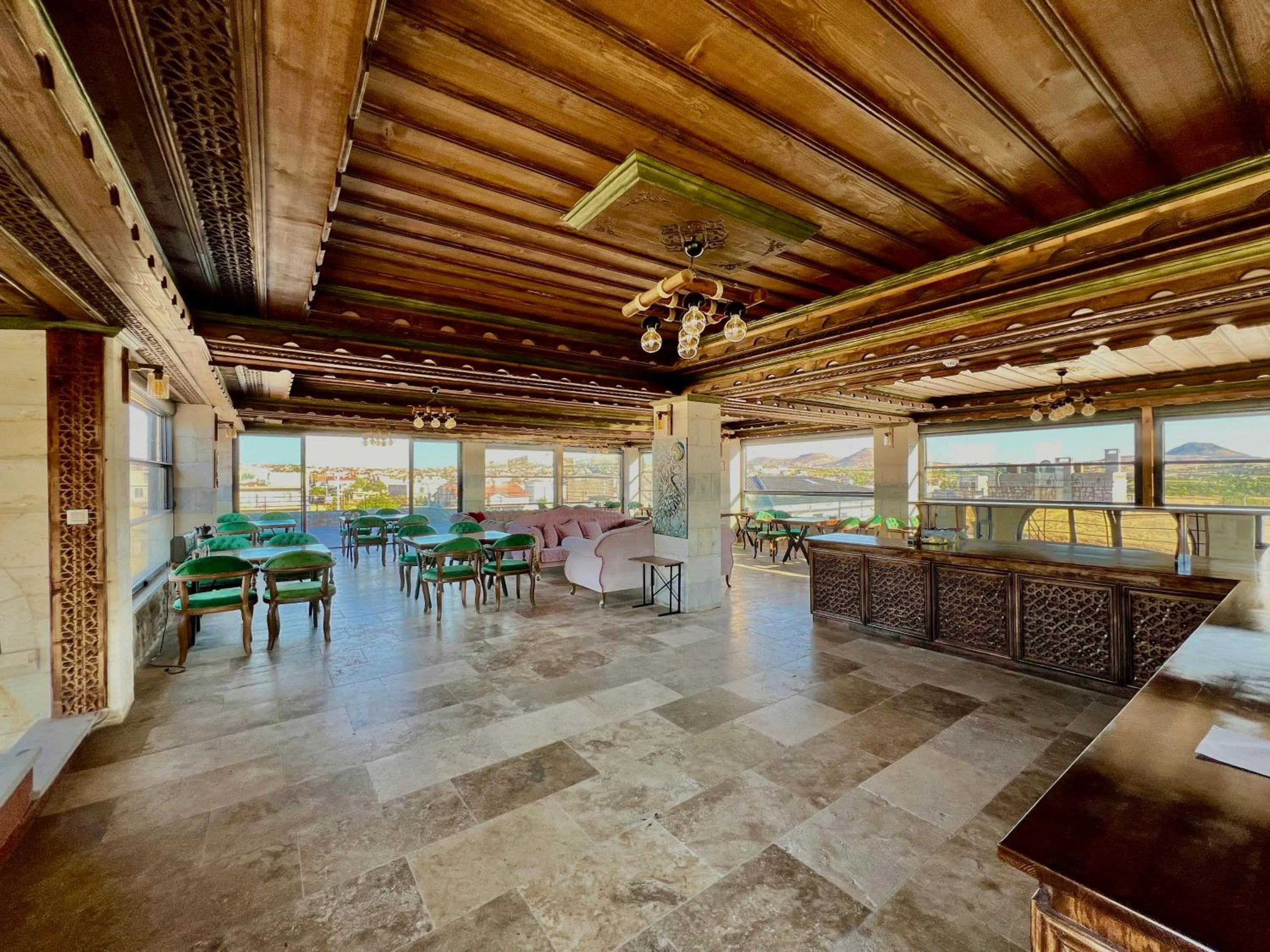 Patio in İncebey Konak Cappadocia