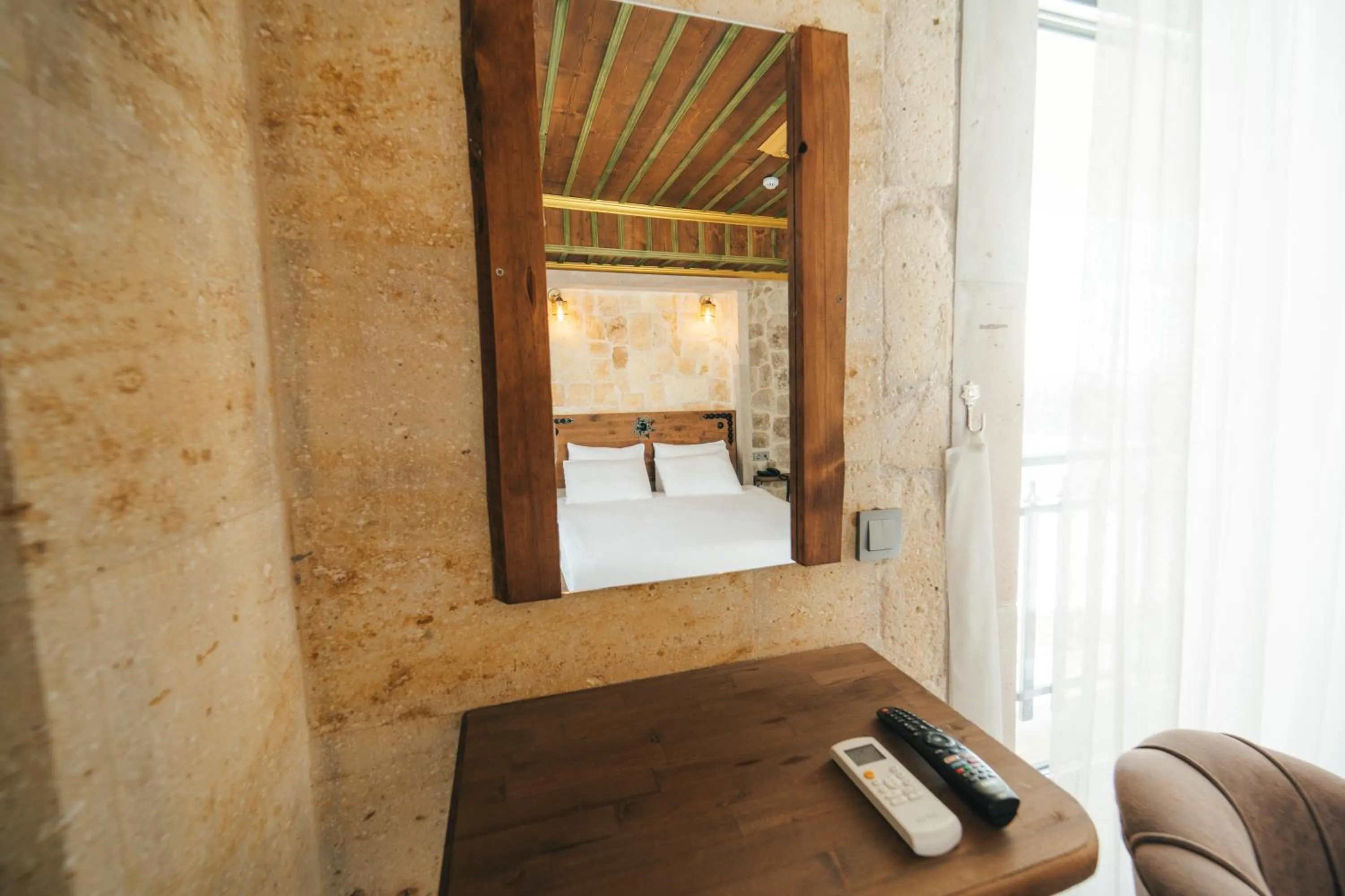 Living room, Bed in İncebey Konak Cappadocia
