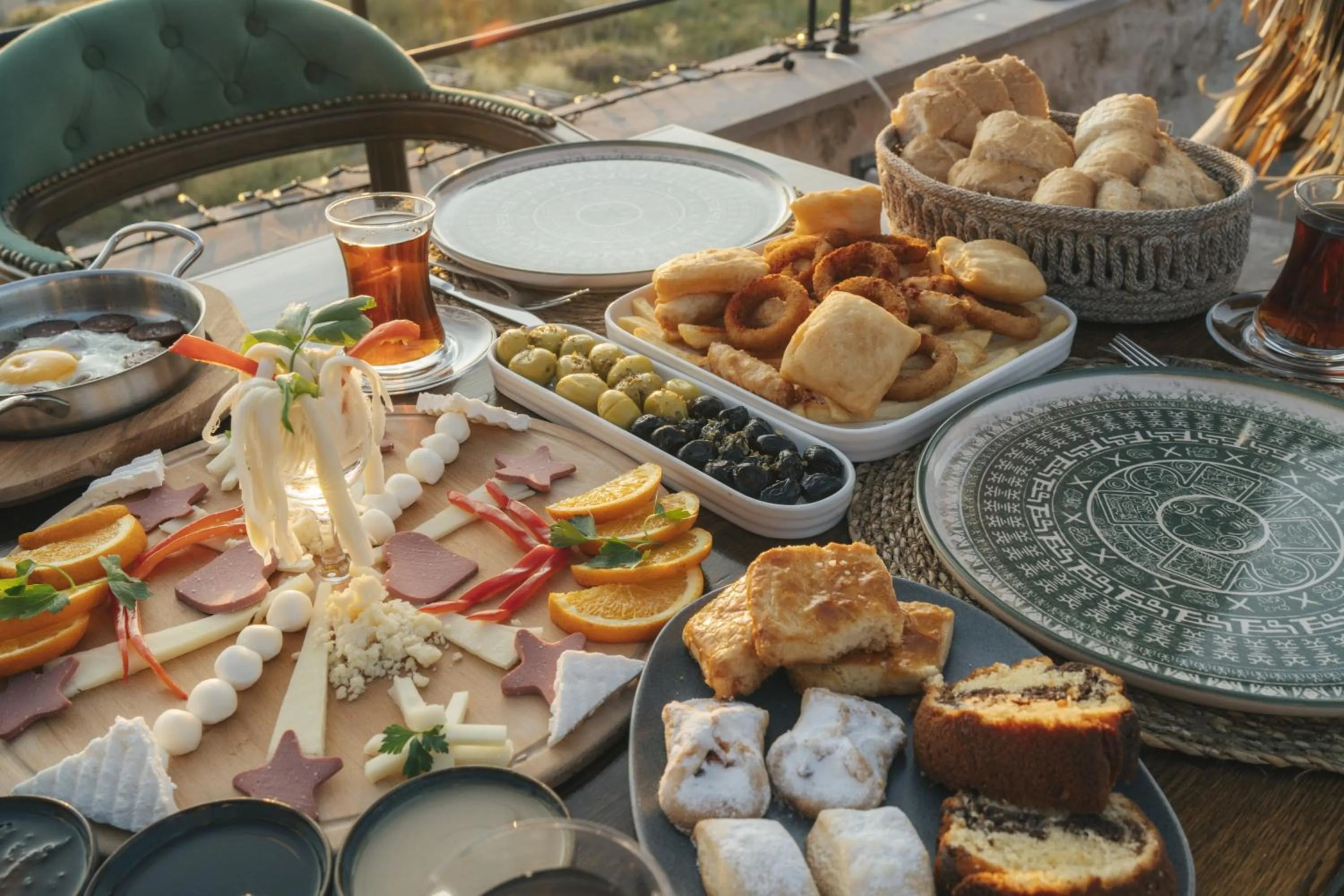 Food and drinks in İncebey Konak Cappadocia