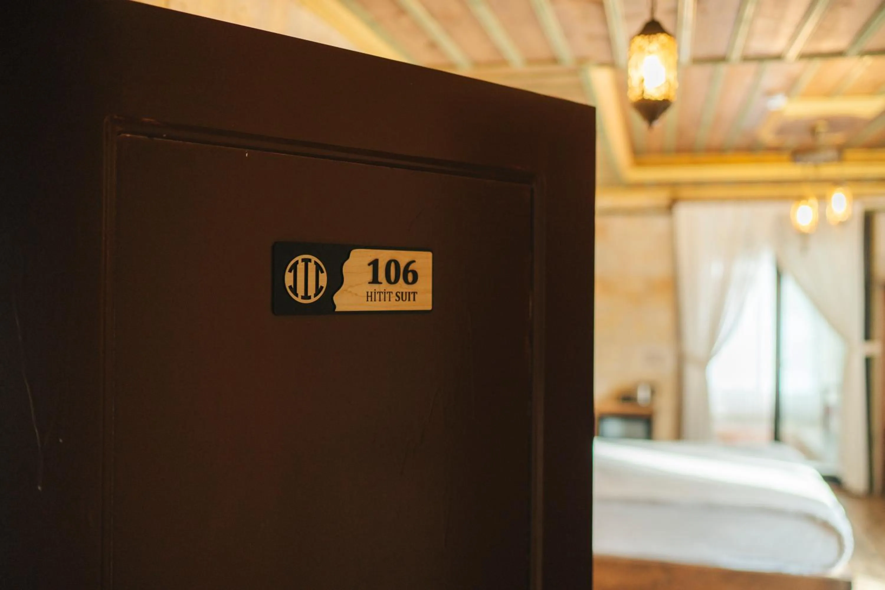 Photo of the whole room, Bed in İncebey Konak Cappadocia