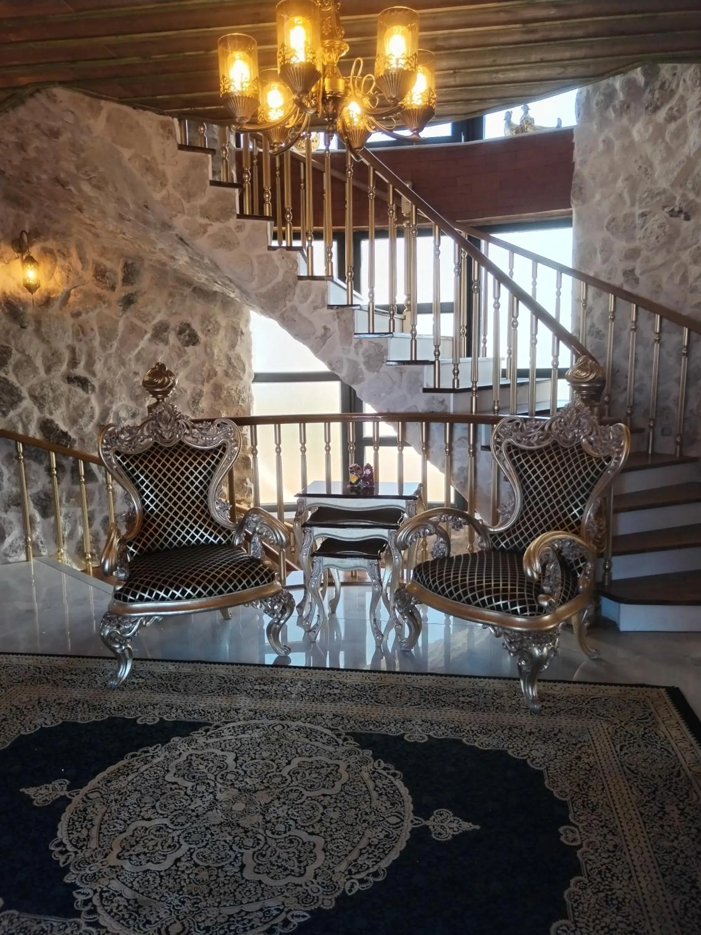 Living room in İncebey Konak Cappadocia
