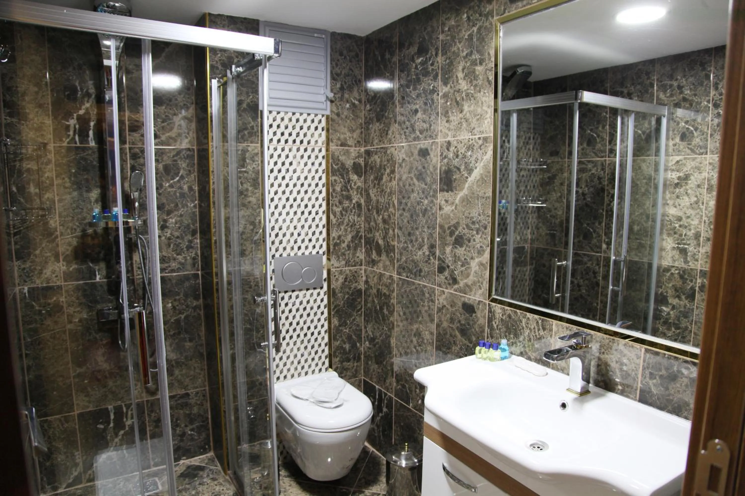 Shower in Safir Hotel