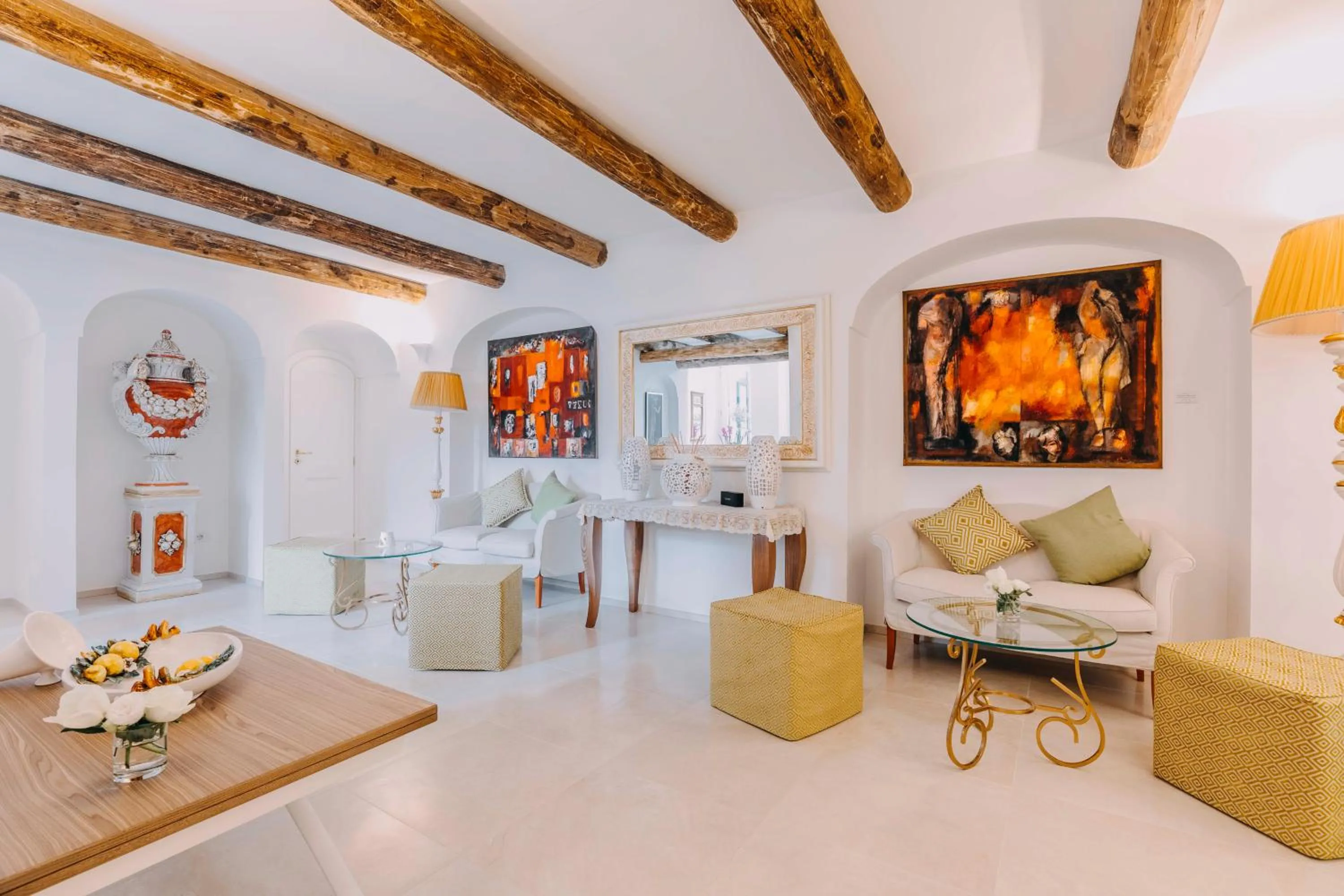 Lounge or bar in Palazzo Pascal