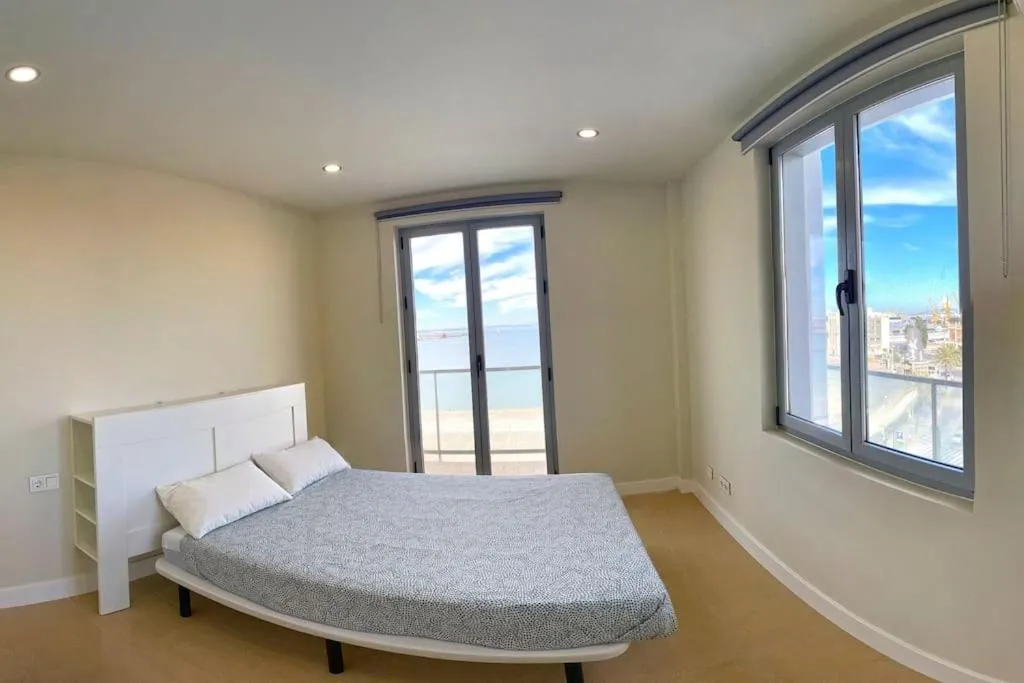 Bed in Apartamento Fenix - Recién renovado y vistas al mar
