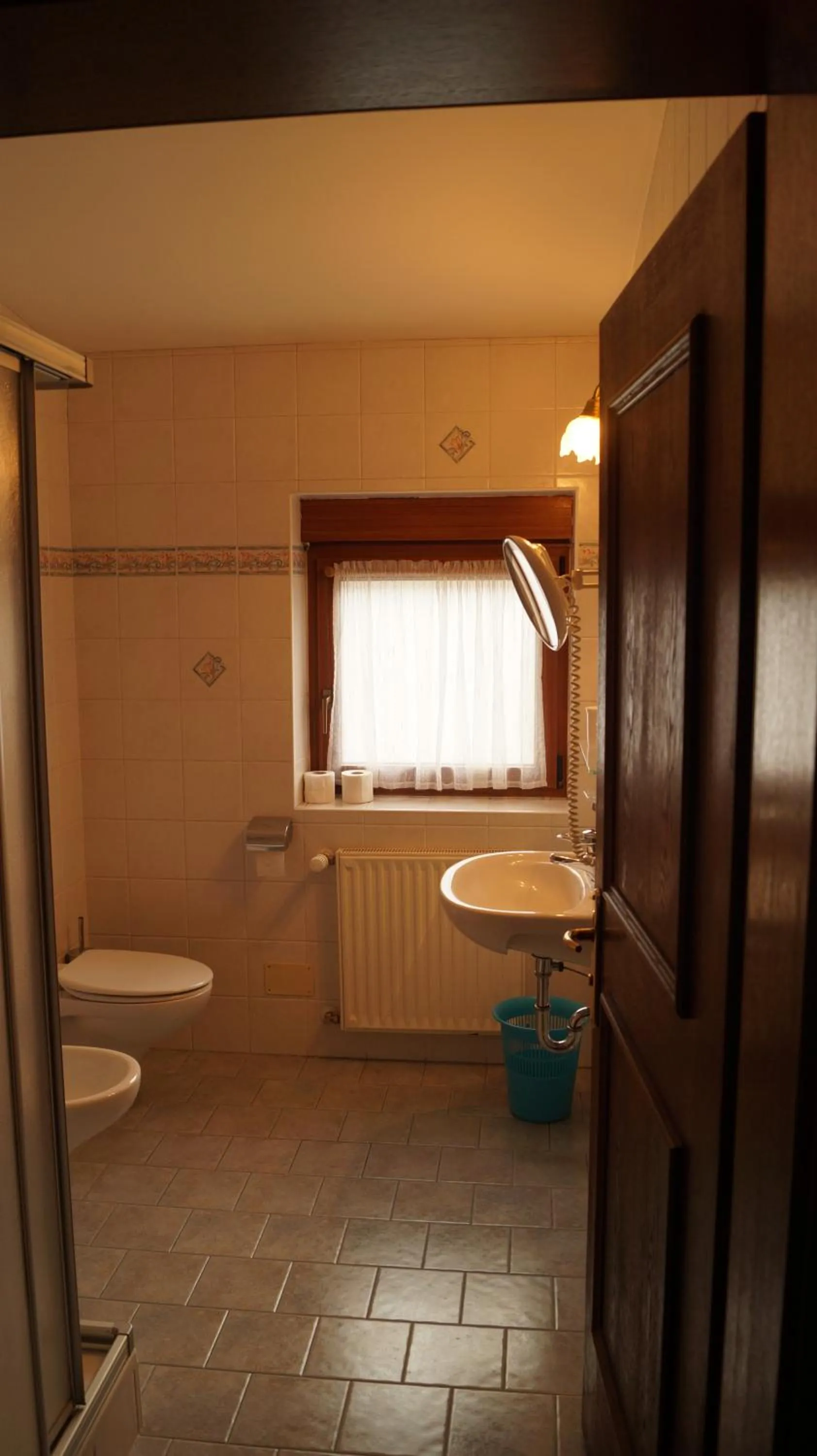 Bathroom in Hotel Schwarzbachhof