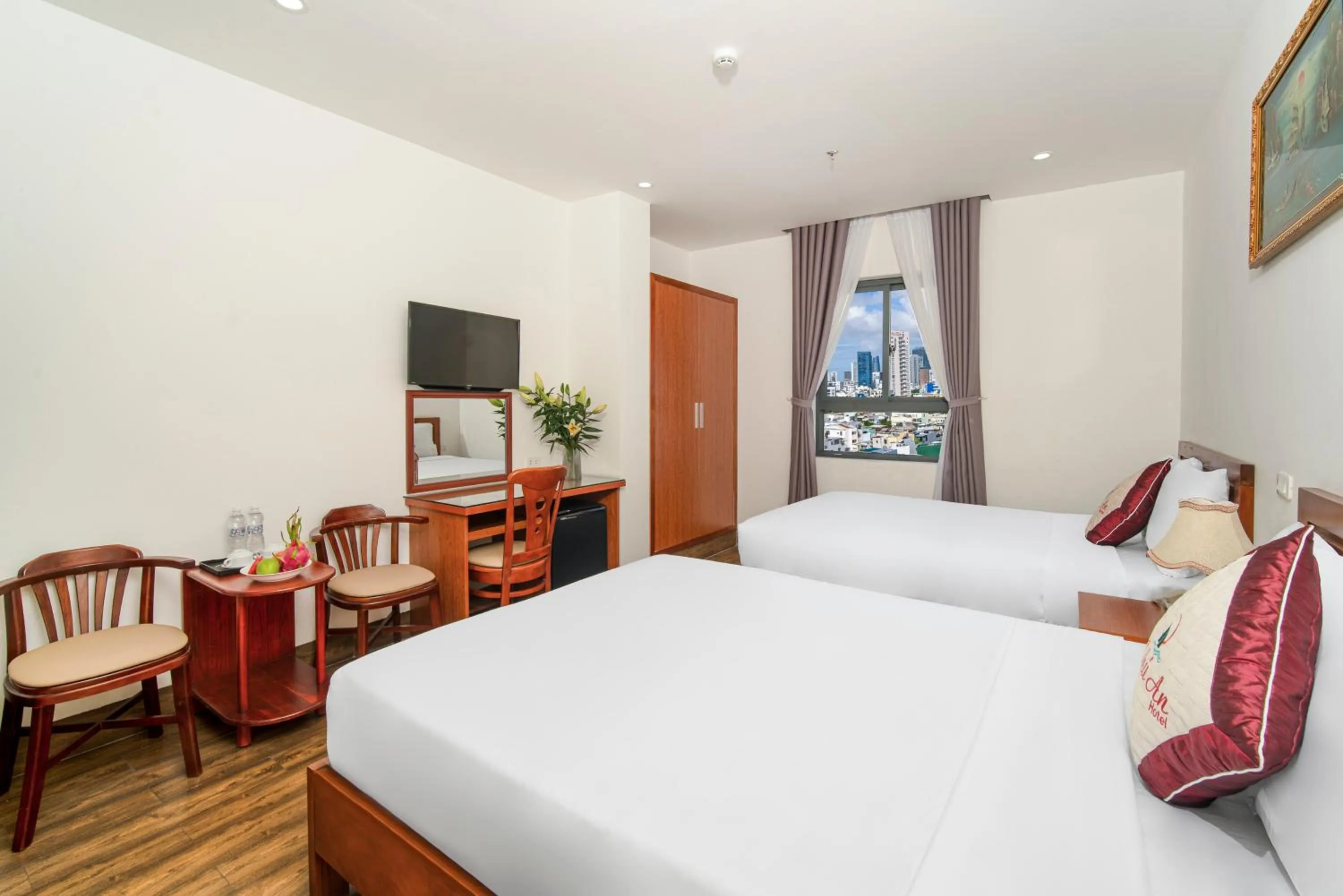 Bed in Phú An Hotel