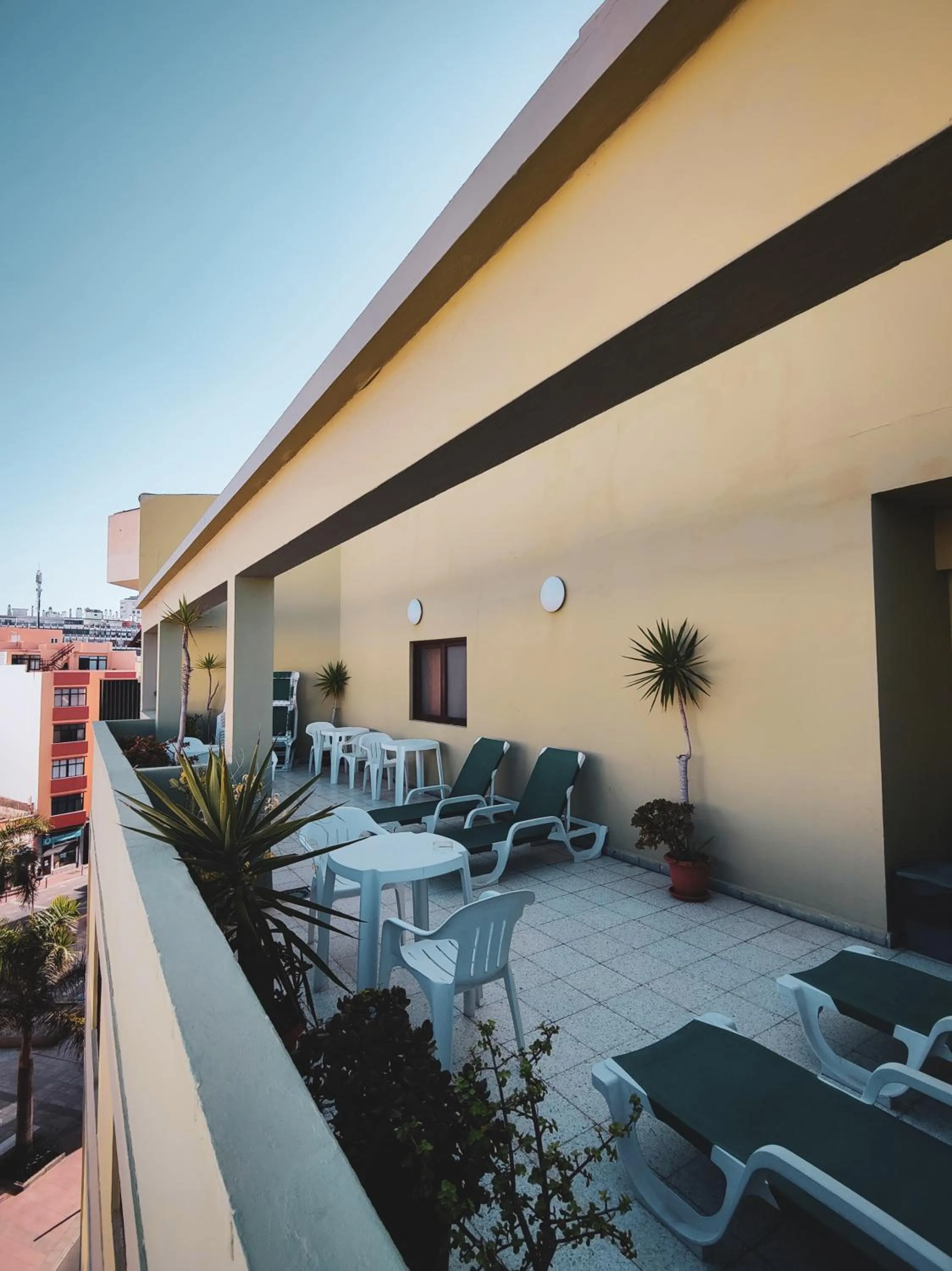 Balcony/Terrace in Hotel Olympia