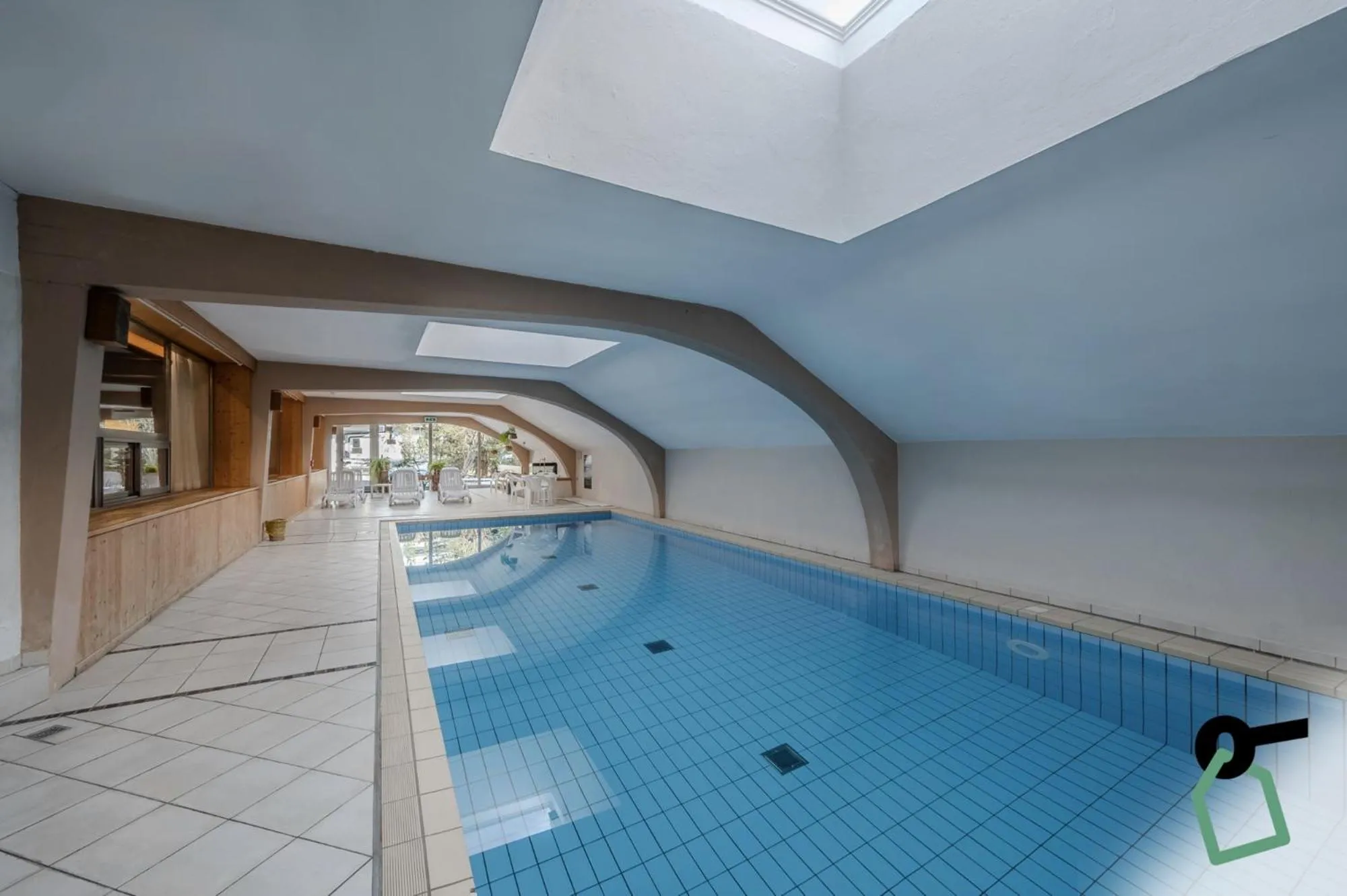 Swimming pool in HOTIDAY Apartment Collection - San Martino
