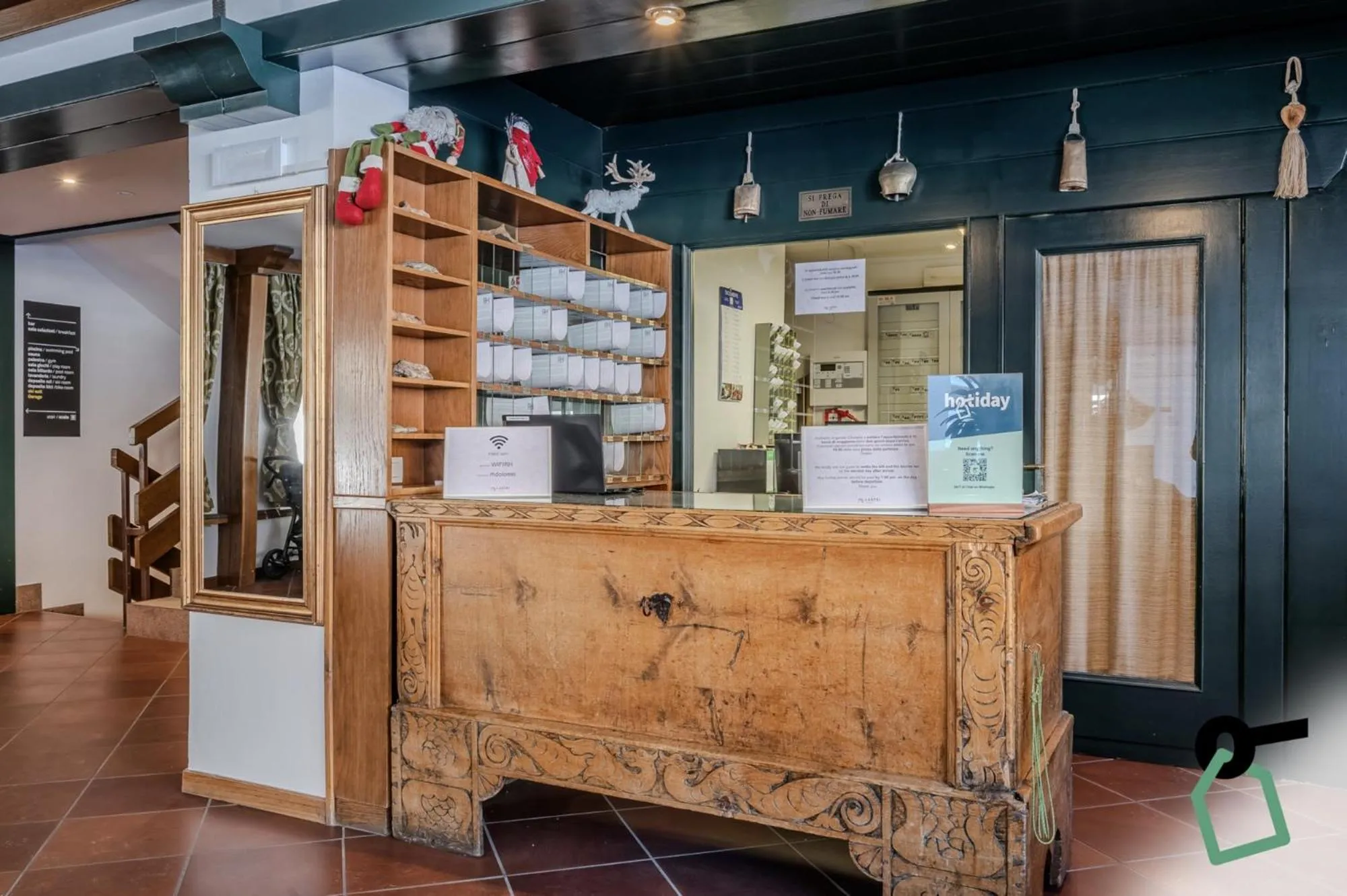 Lobby or reception in HOTIDAY Apartment Collection - San Martino