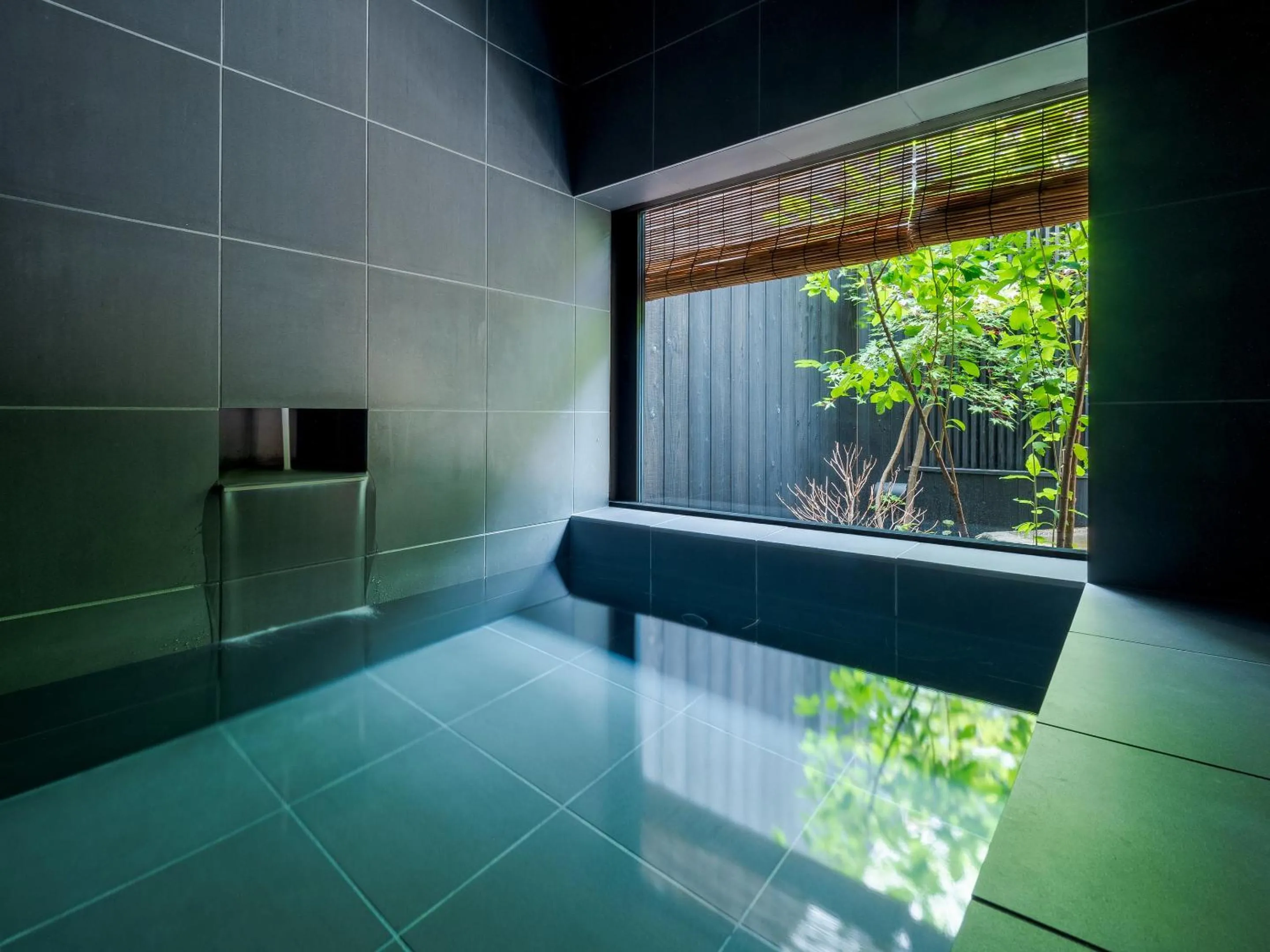 Bathroom in Mizunoha Machiya House