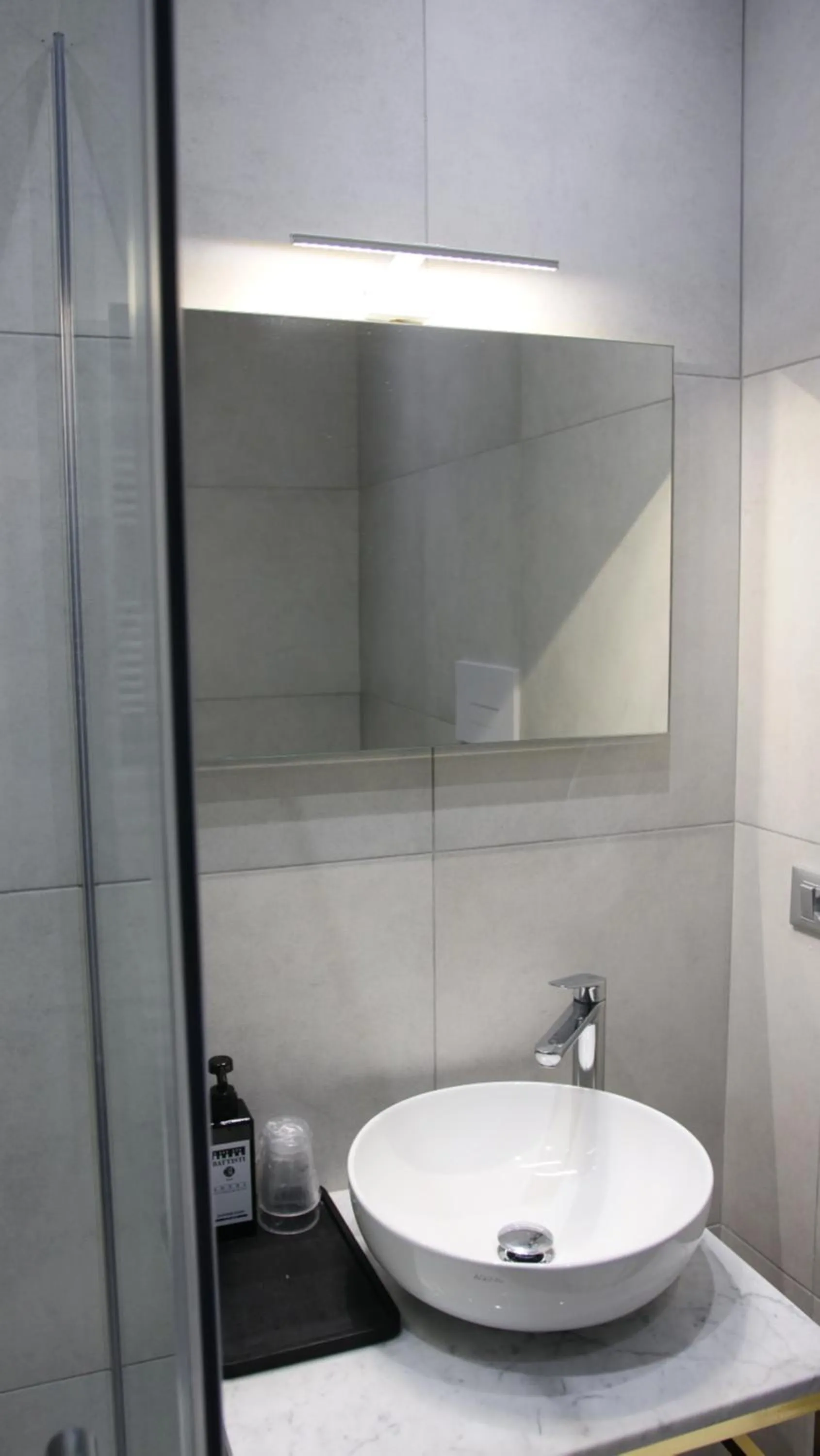 Bathroom in Hotel Battisti 31