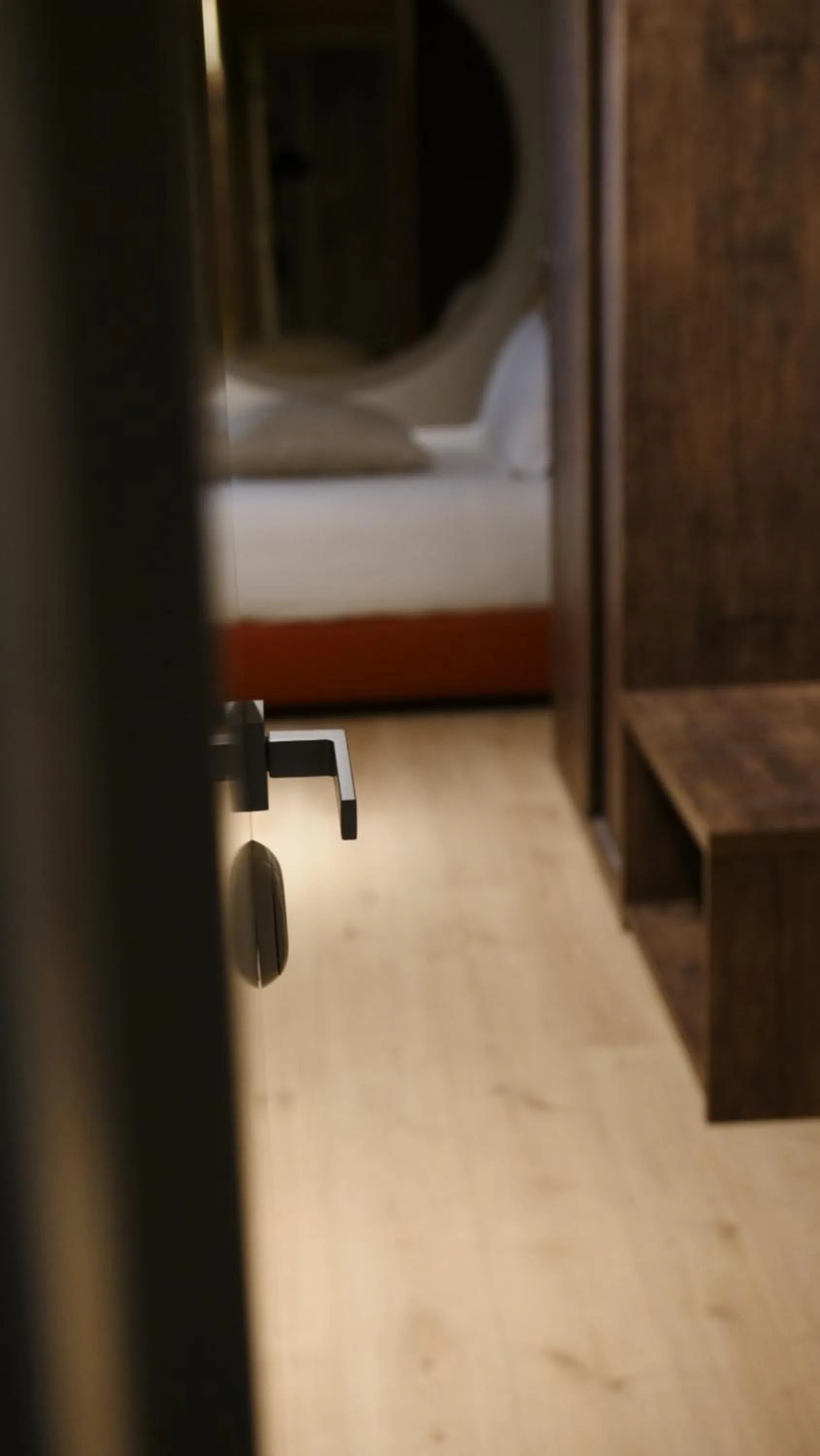 Decorative detail, Bed in Hotel Battisti 31