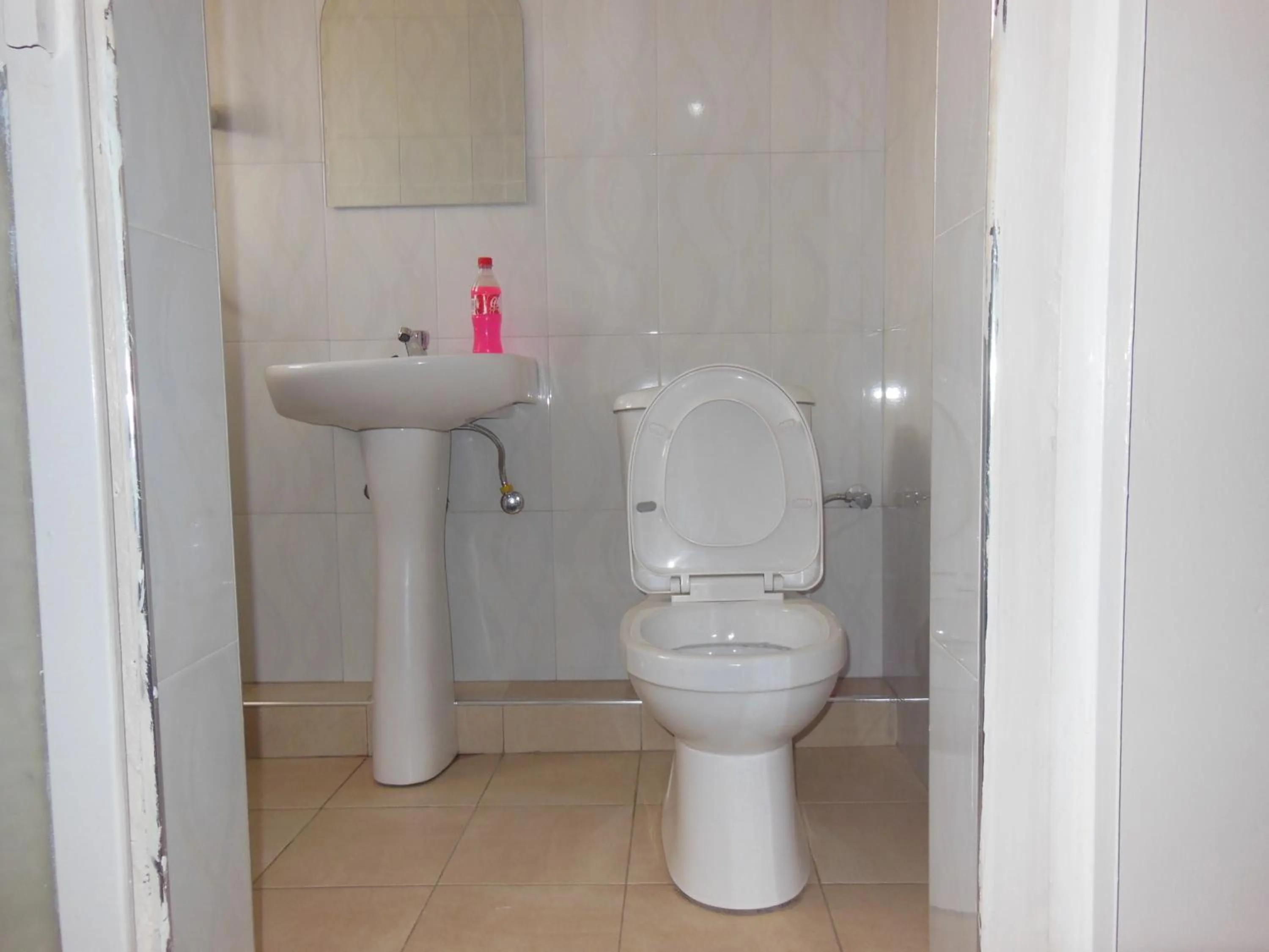 Toilet in Psalms Motel