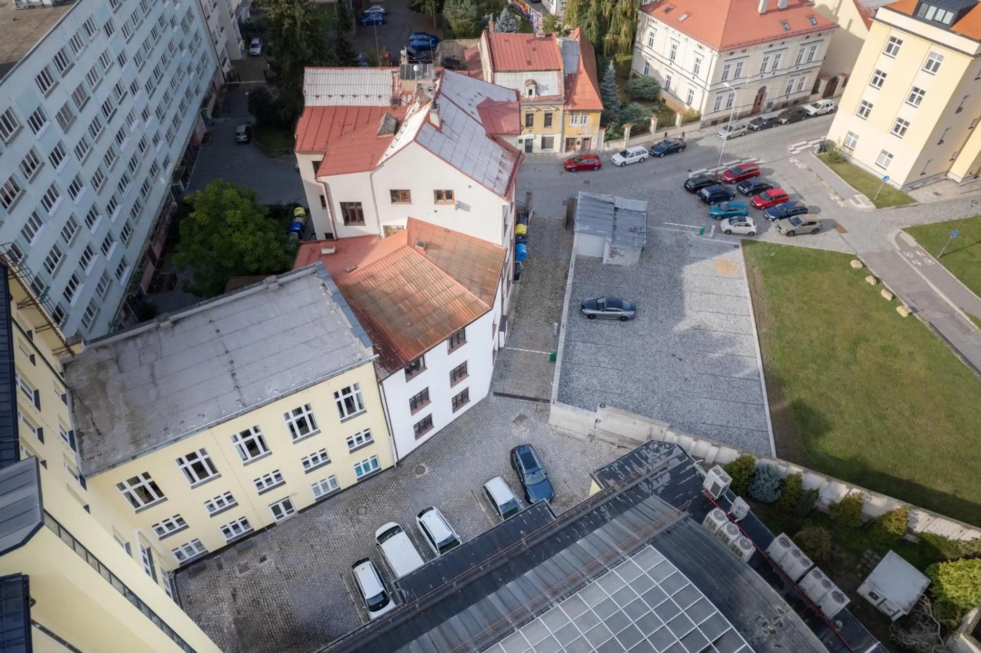 Parking in Residence Morris Mladá Boleslav