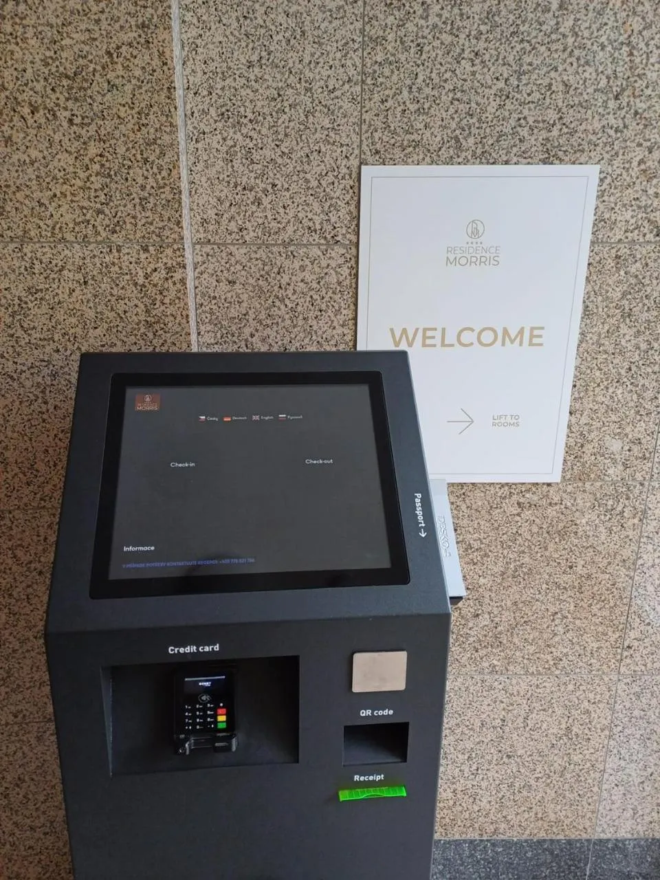 Lobby or reception in Residence Morris Mladá Boleslav