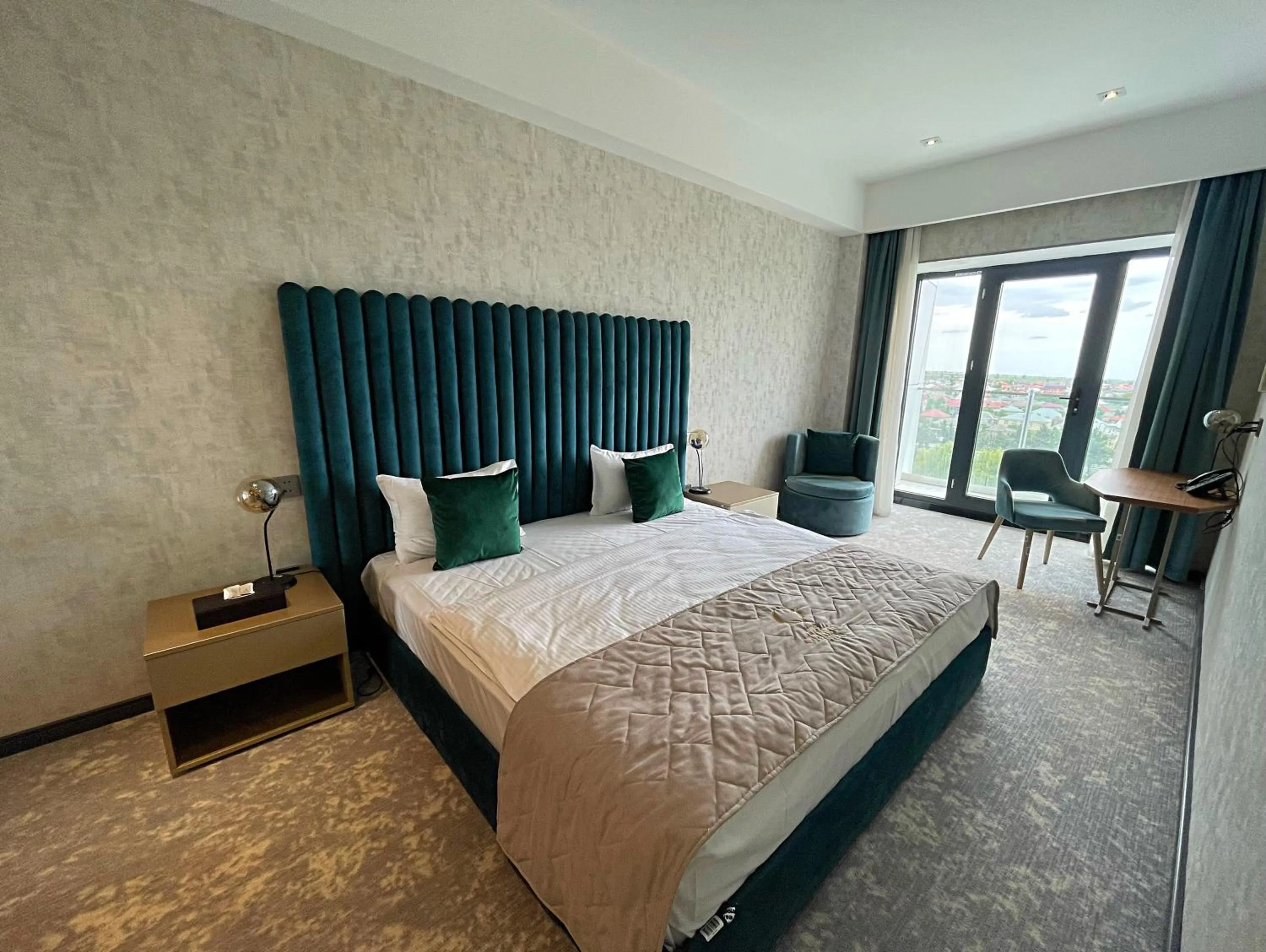 Bed in Arena Grand Hotel