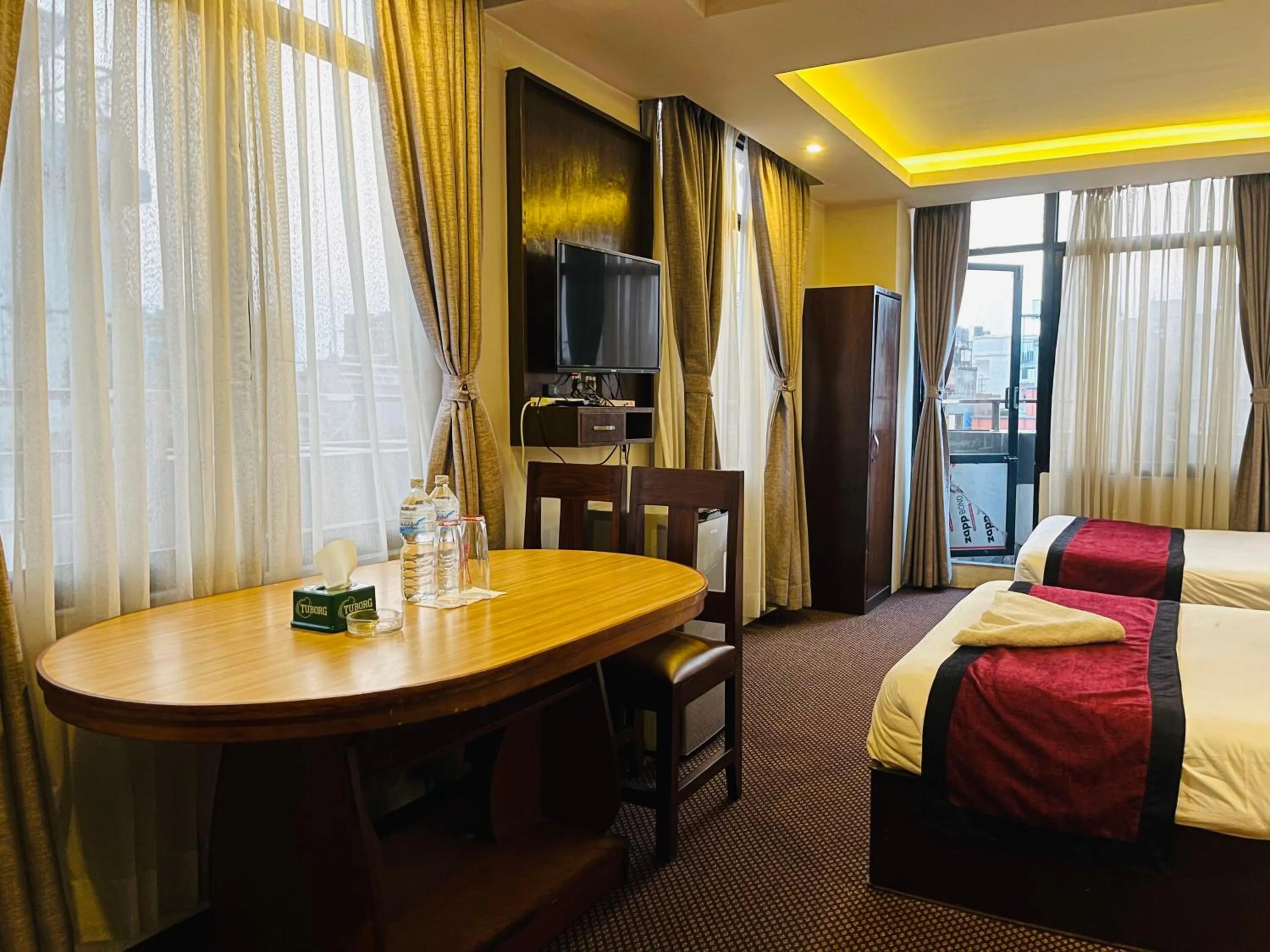 TV and multimedia, Bed in Hotel de Universal