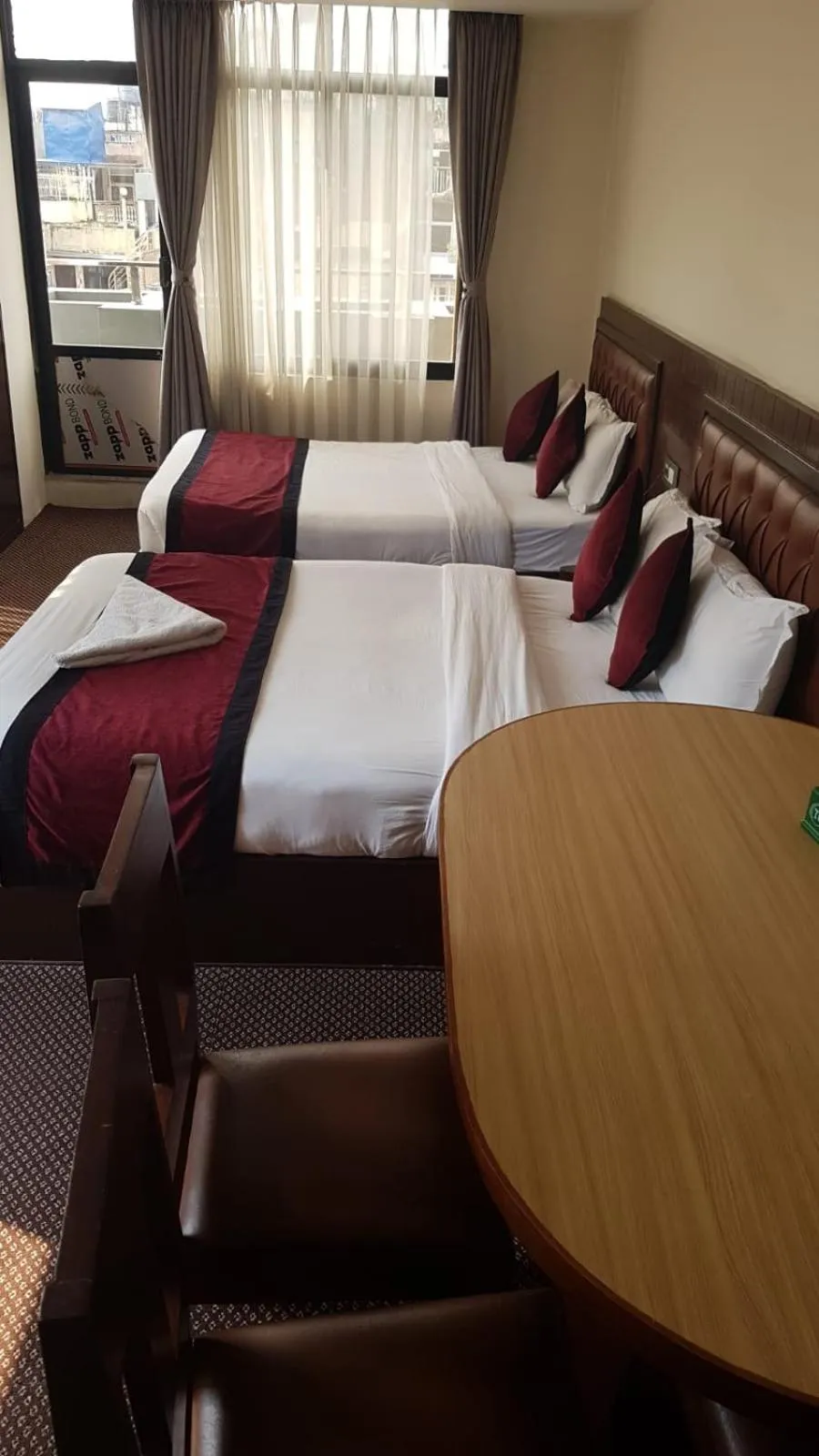 Living room, Bed in Hotel de Universal