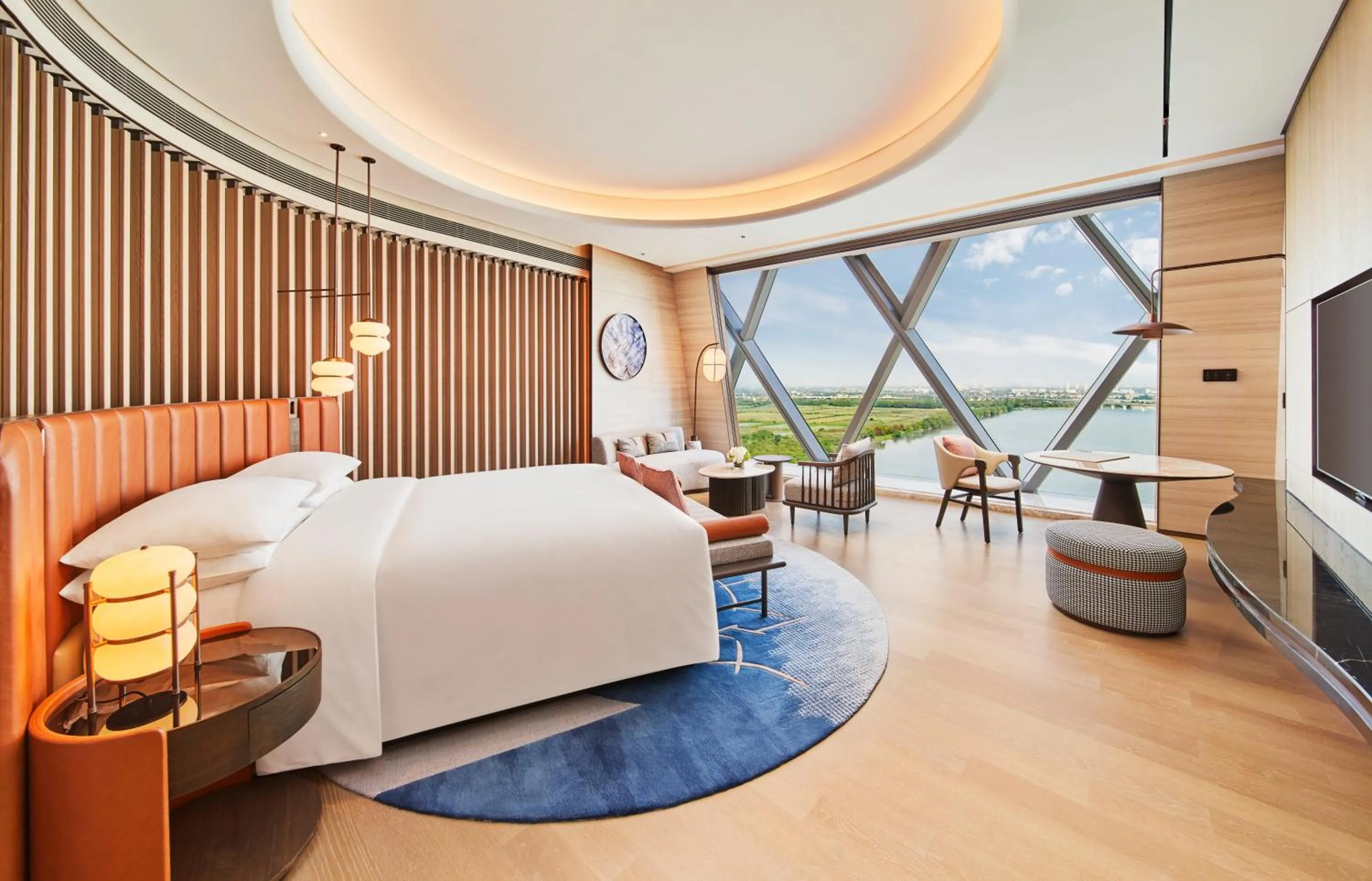 Bedroom, Bed in Hilton Huzhou Nanxun