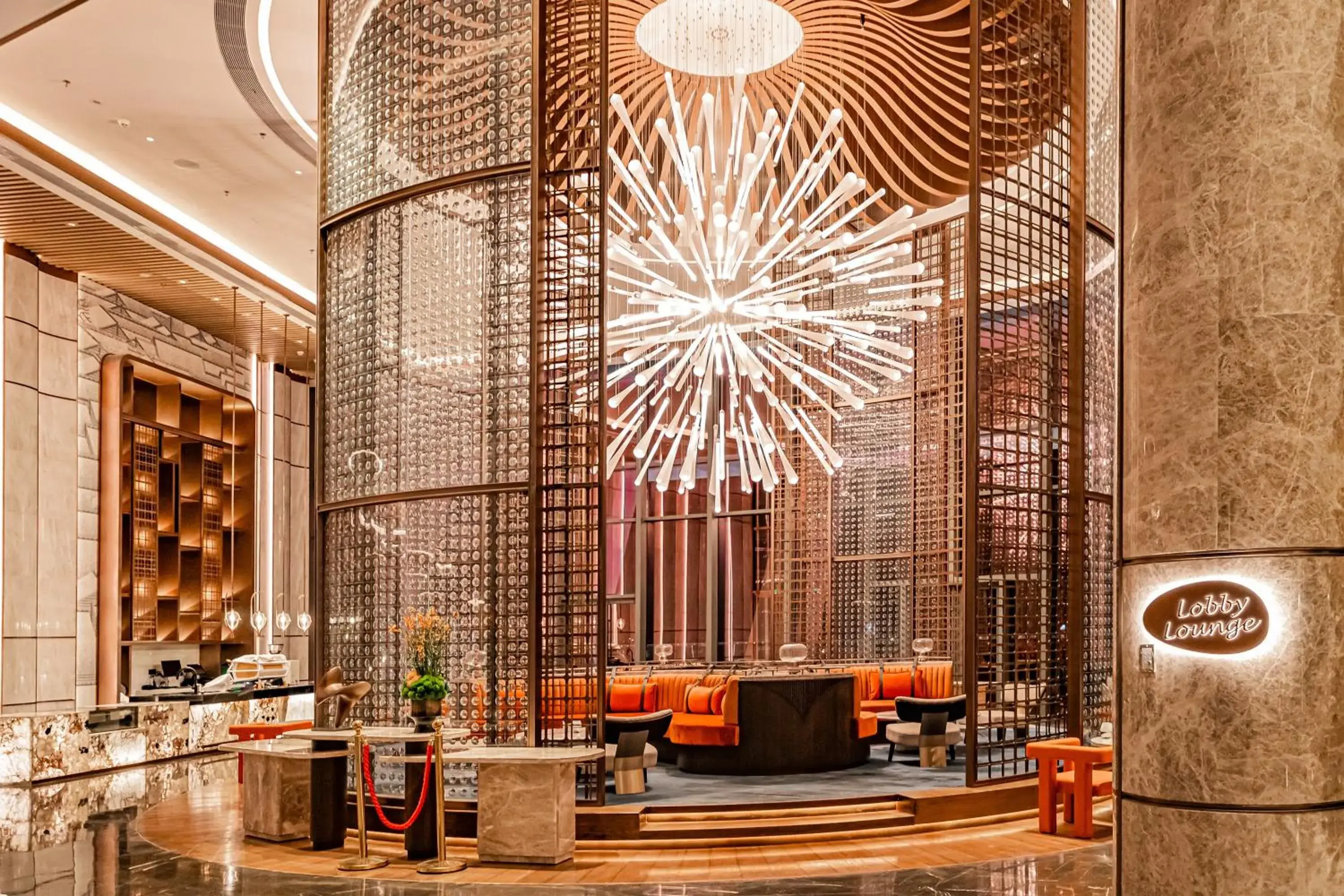 Lobby or reception in Hilton Huzhou Nanxun Lobby or reception in Hilton Huzhou Nanxun