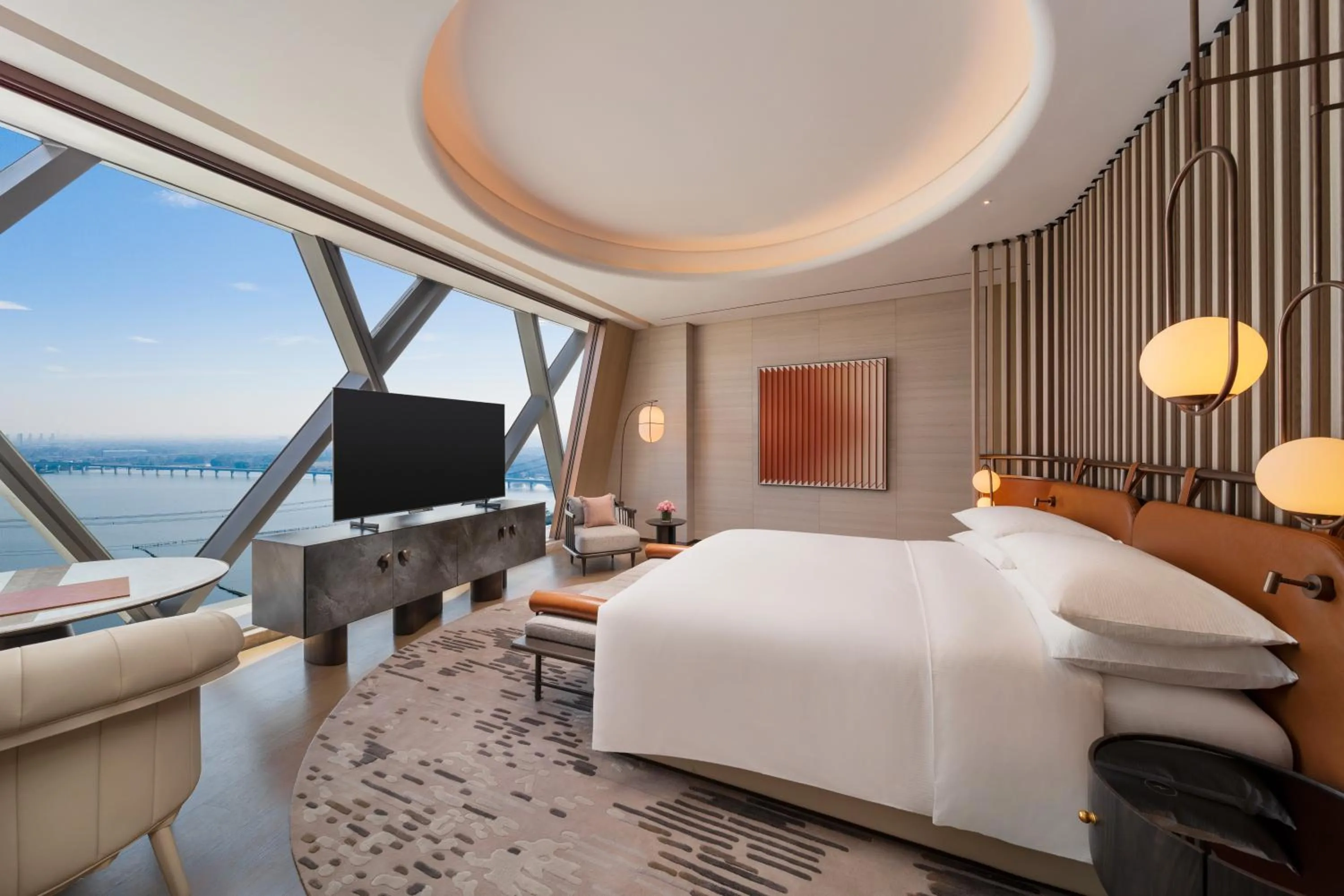 Bedroom, Bed in Hilton Huzhou Nanxun