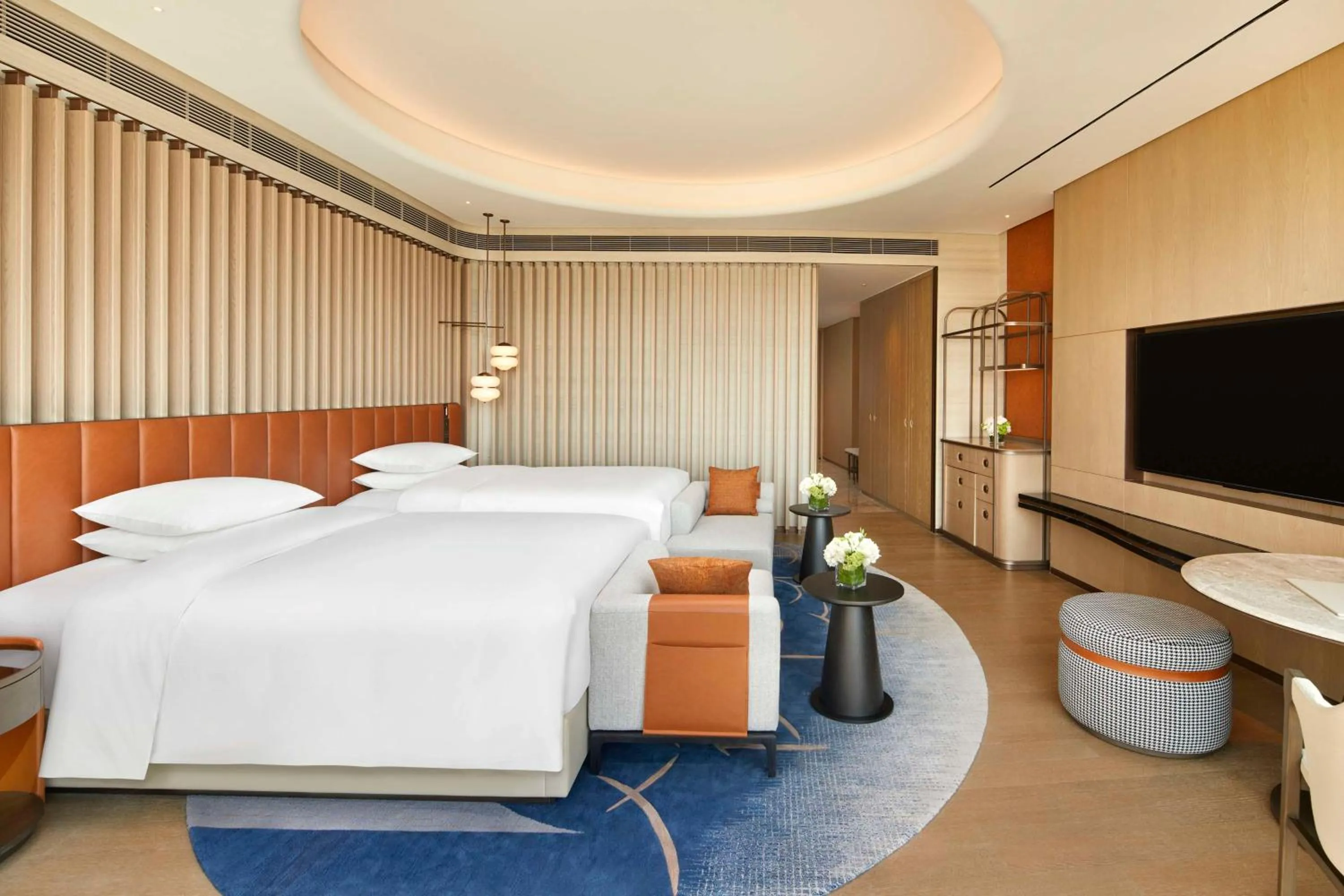 Bed in Hilton Huzhou Nanxun