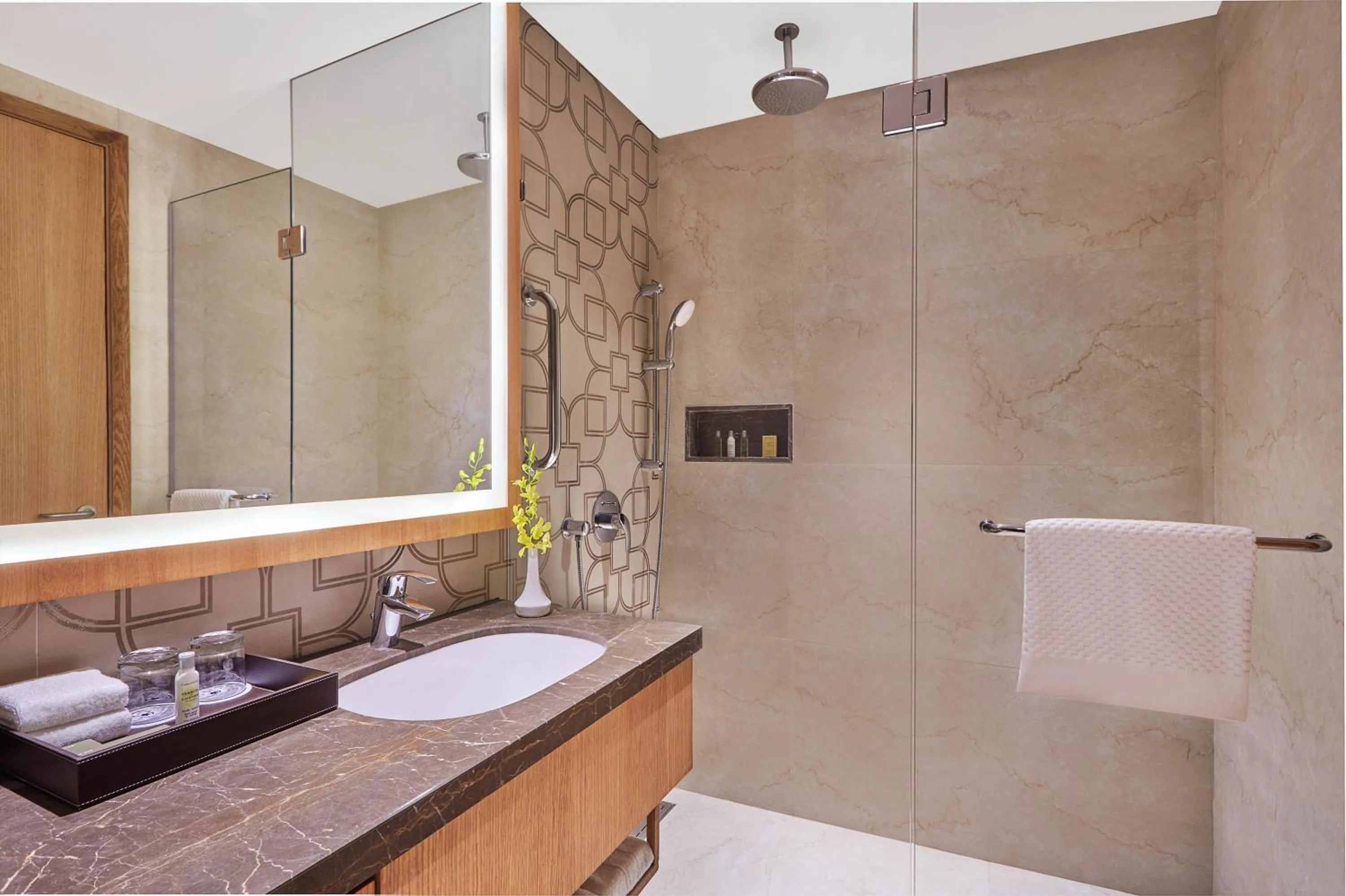 Bathroom in Doubletree By Hilton Varanasi