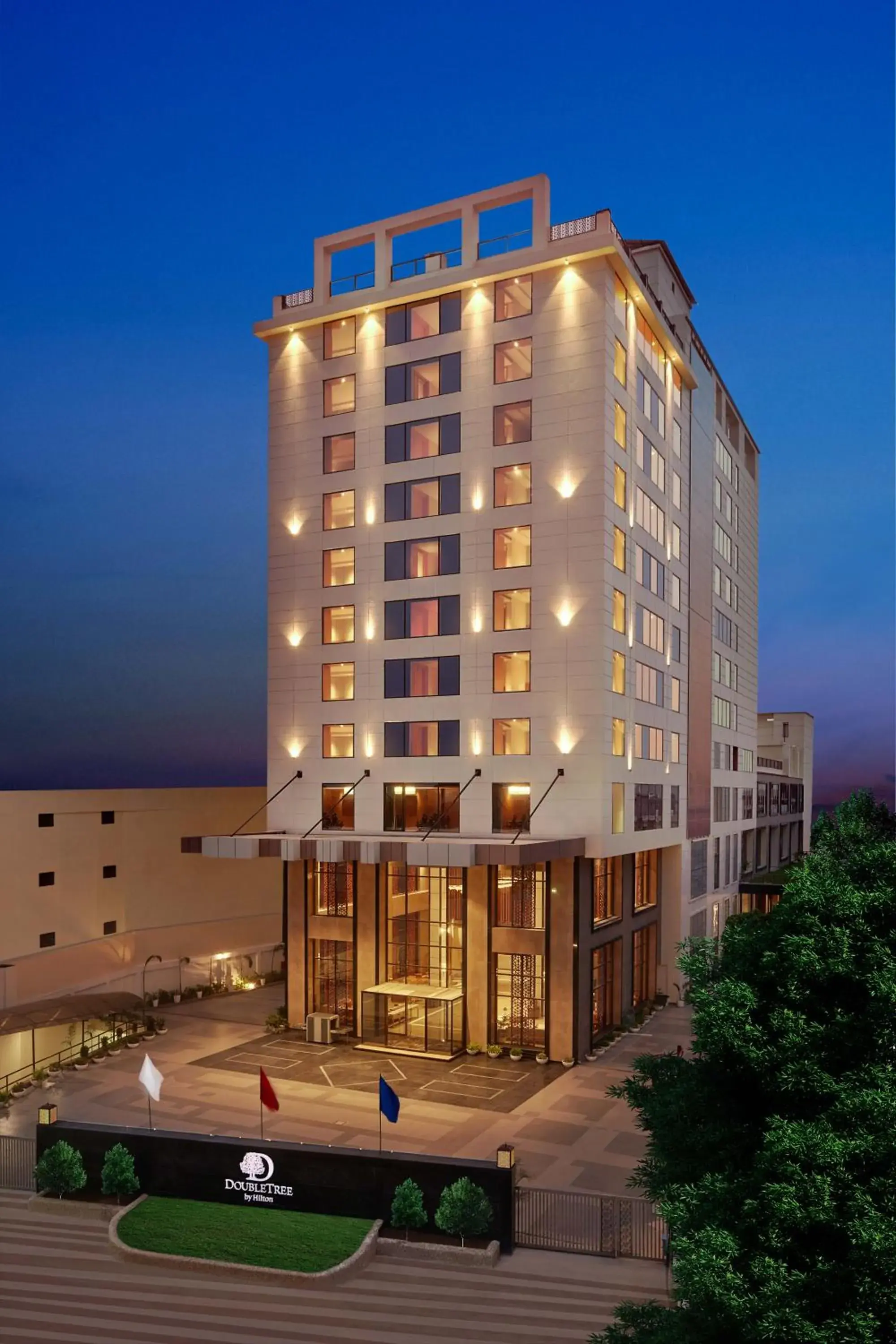 Property building in Doubletree By Hilton Varanasi Property building in Doubletree By Hilton Varanasi